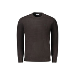 North Sails Camisola Homem Preta Bordada com Logo