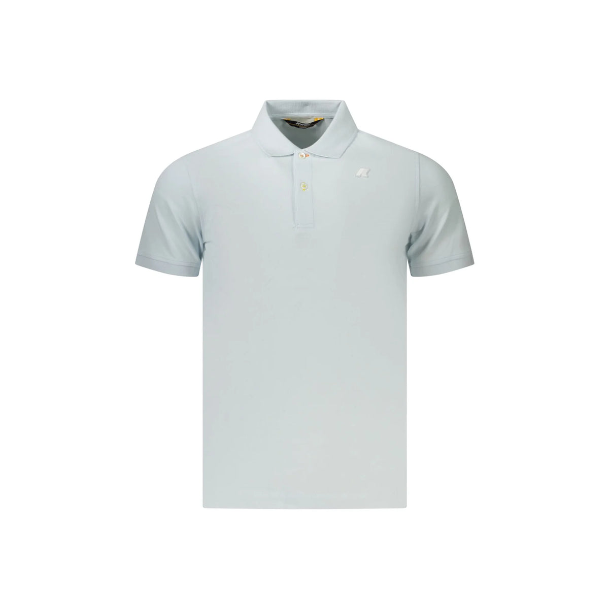 K-WAY POLO MANICHE CORTE UOMO AZZURRO