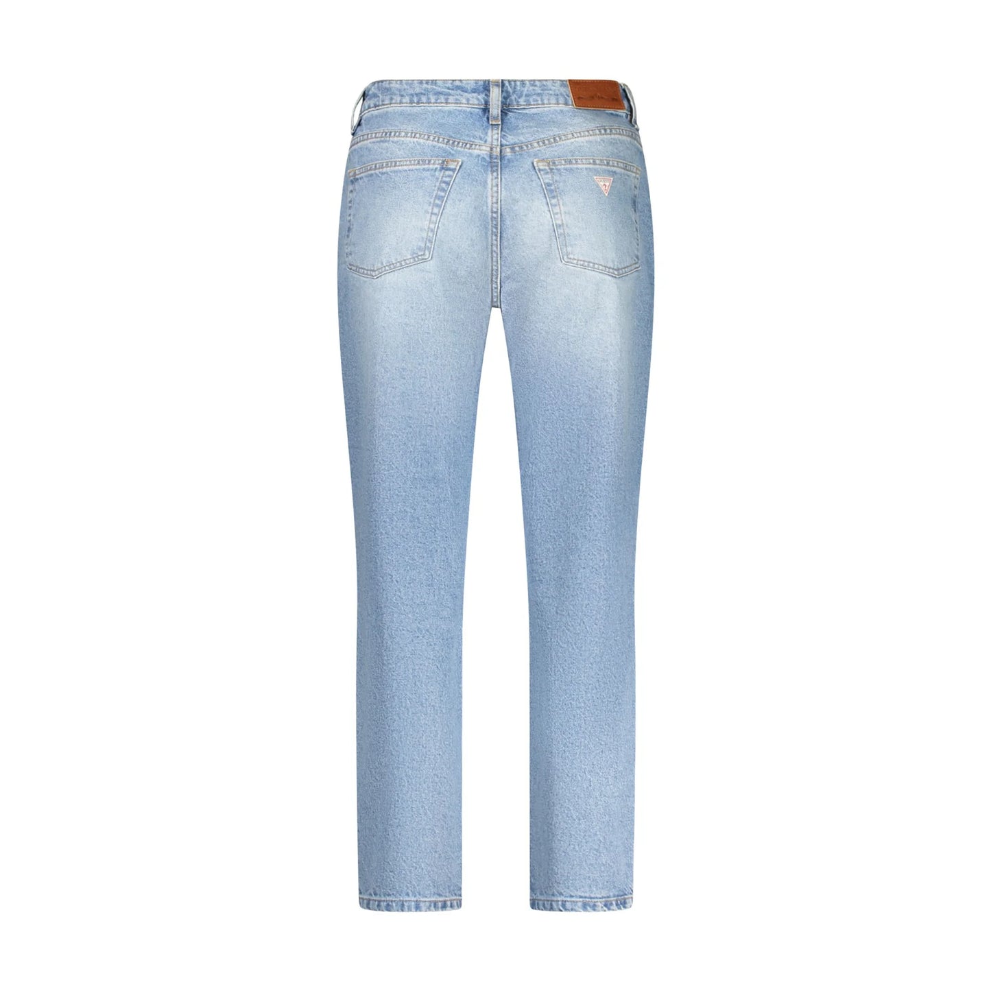 Guess Jeans Donna Azzurri Effetto Slavato Logo - vista 2