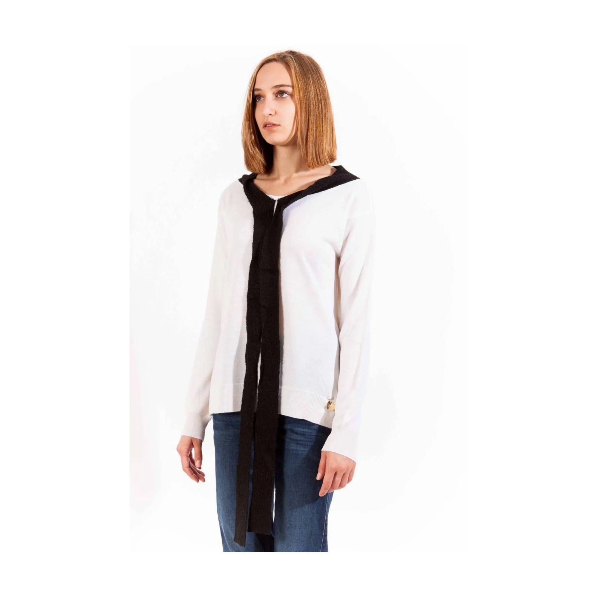 LOVE MOSCHINO MAGLIA DONNA BIANCO