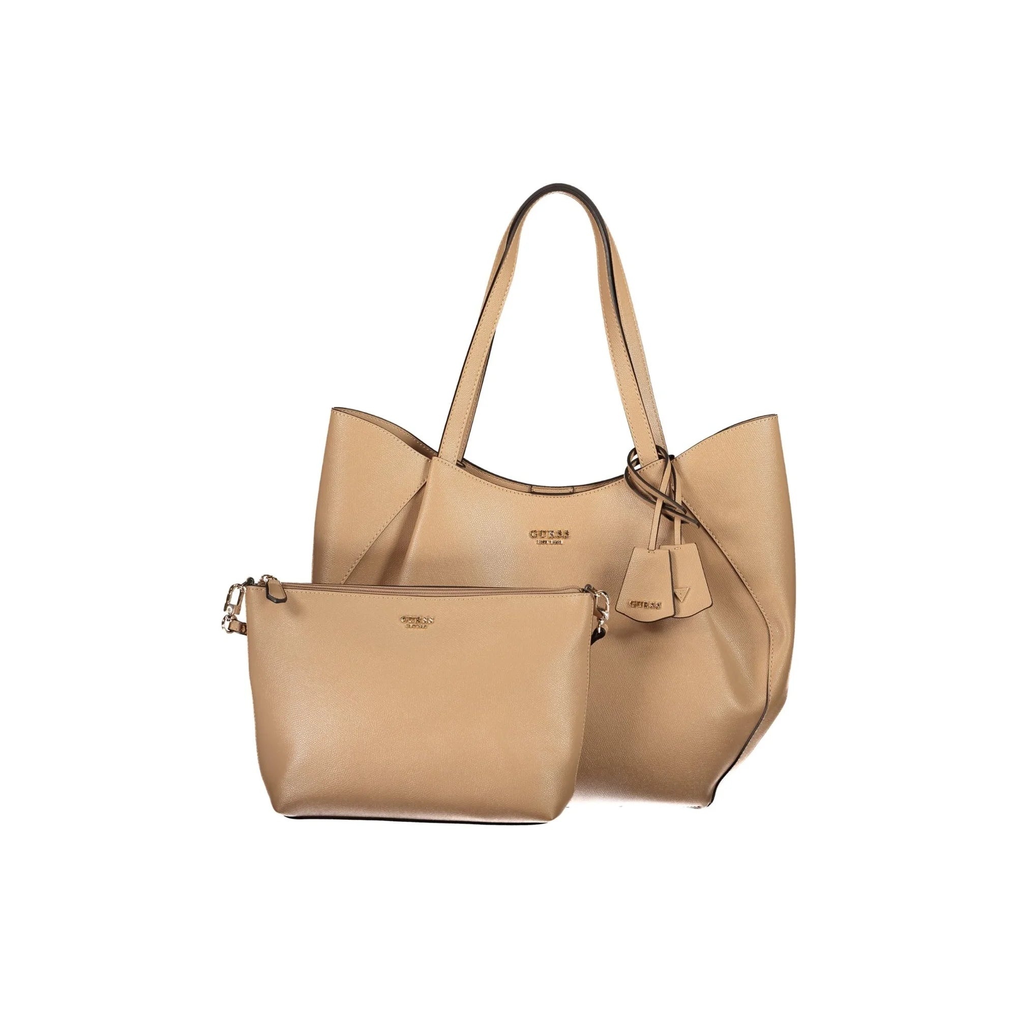 GUESS JEANS BORSA DONNA BEIGE