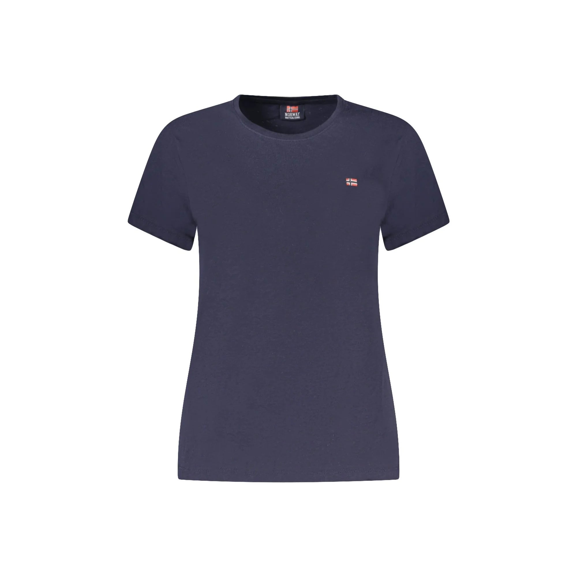 NORWAY 1963 T-SHIRT MANICHE CORTE DONNA BLU