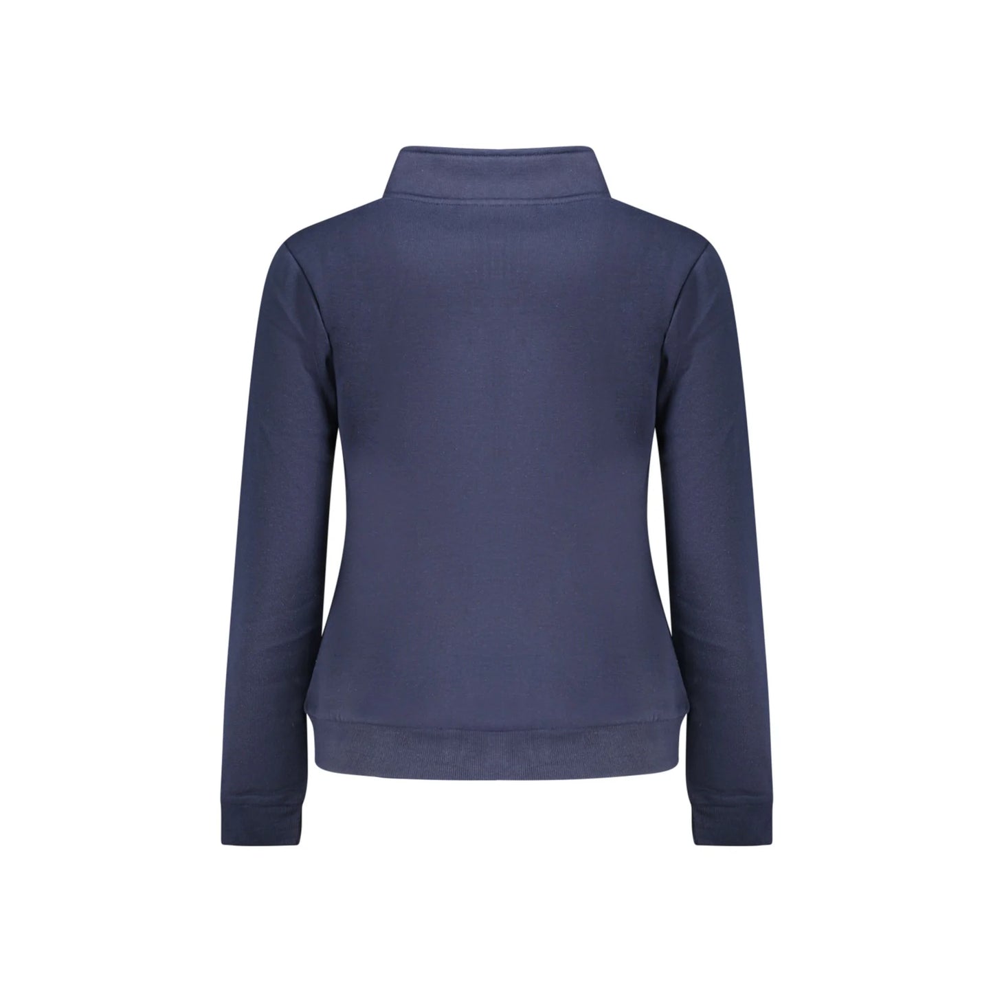 Norway 1963 Felpa Donna Blu Zip Felpata Applicazione Logo Felpe - vista 2