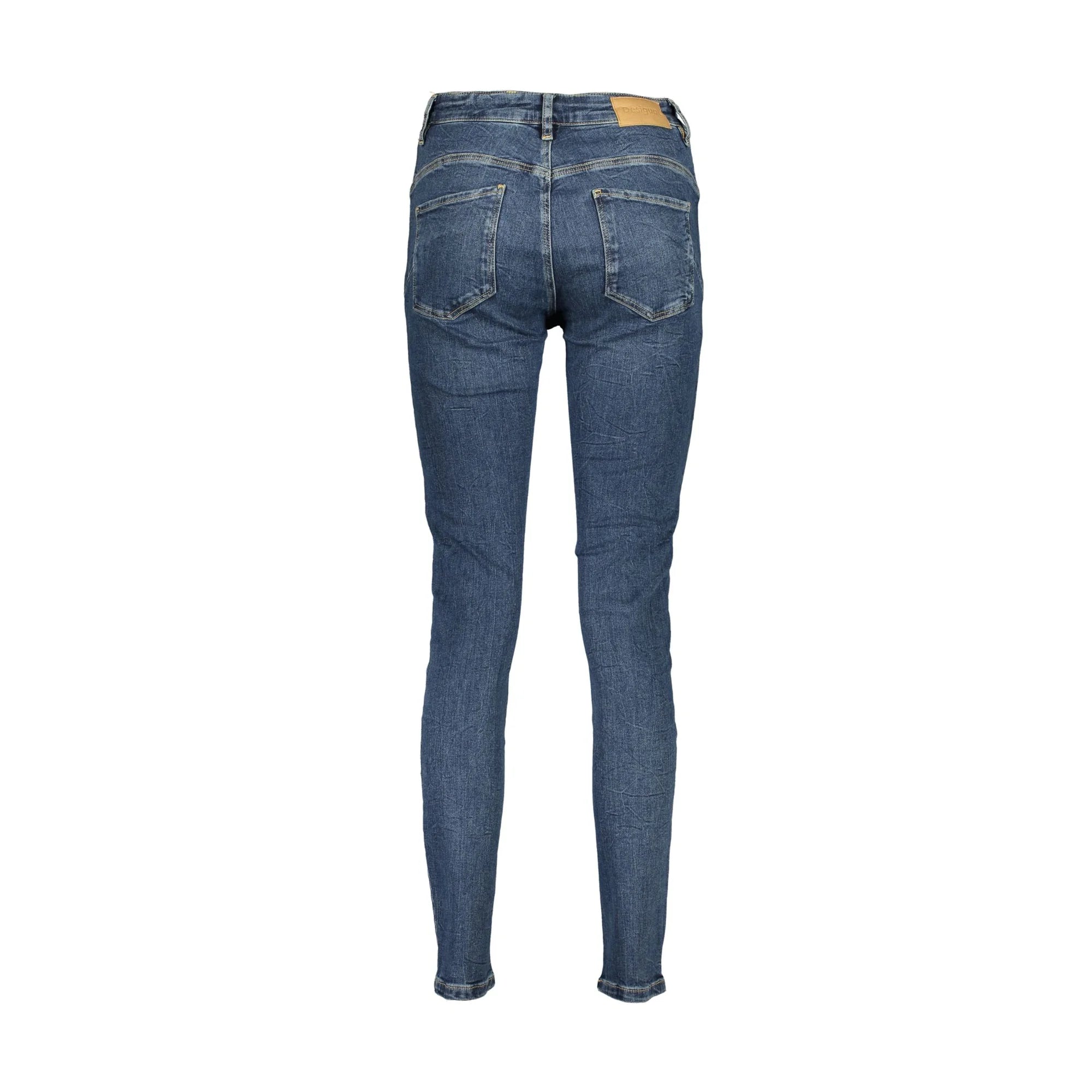 DESIGUAL JEANS DENIM DONNA BLU