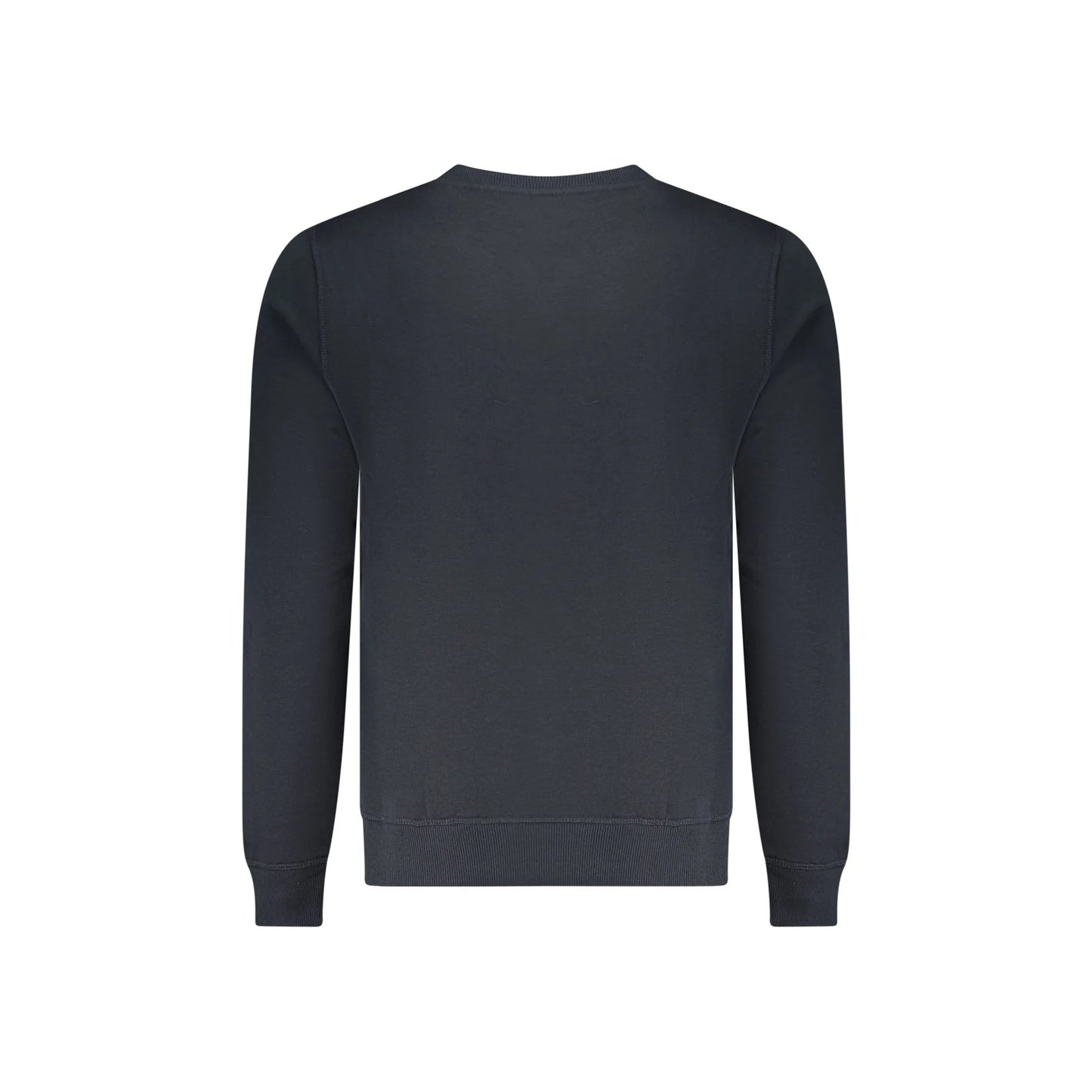 U.S. Grand Felpa Uomo Blu Girocollo Felpata Logo Felpe - vista 2
