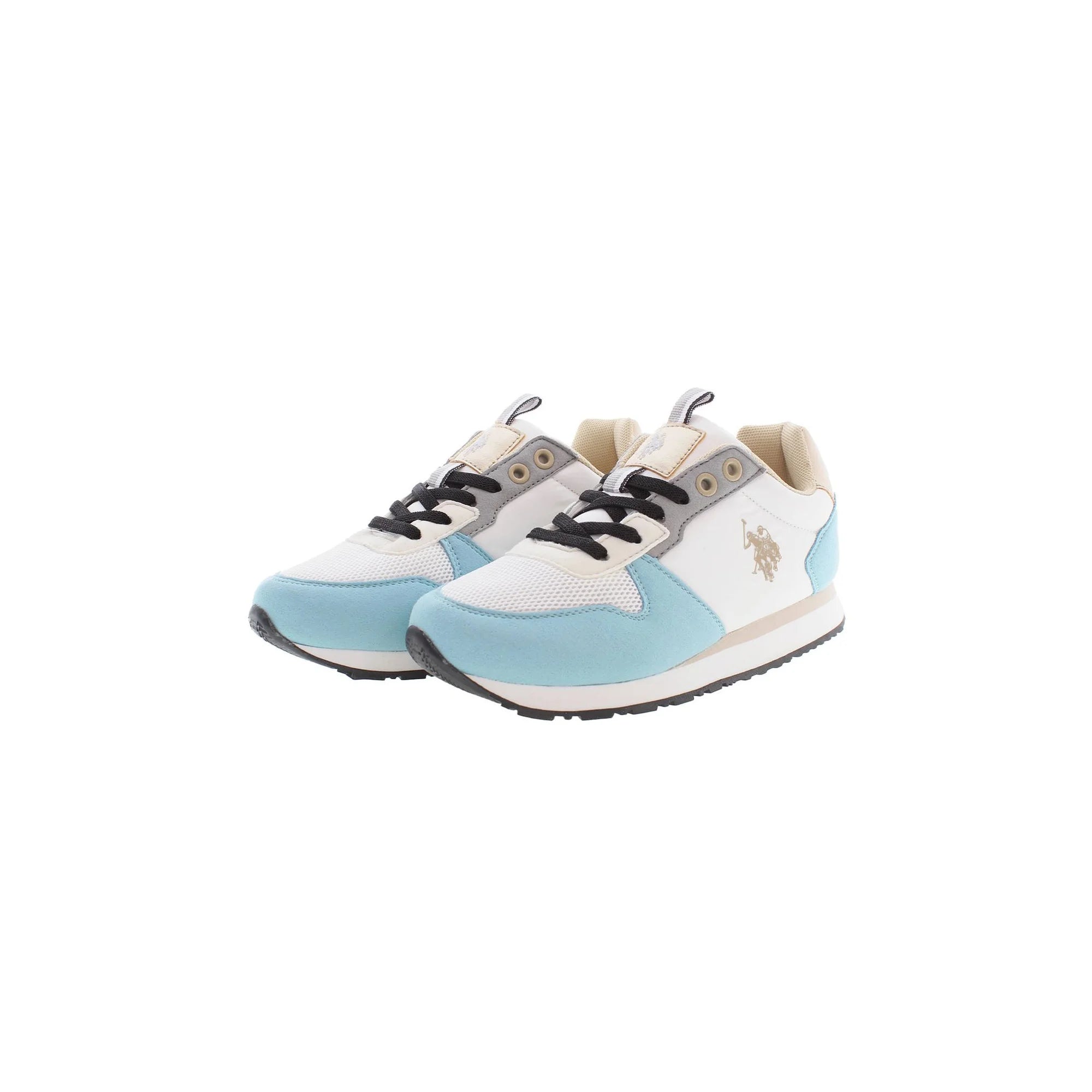 U.S. Polo Best Price Sneakers Unisex Azzurre Dettagli a Contrasto - vista 2