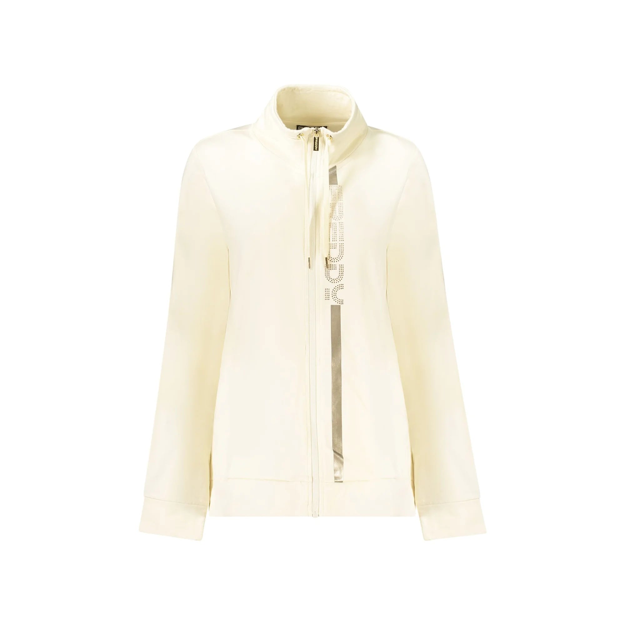 FREDDY FELPA CON ZIP DONNA BIANCO