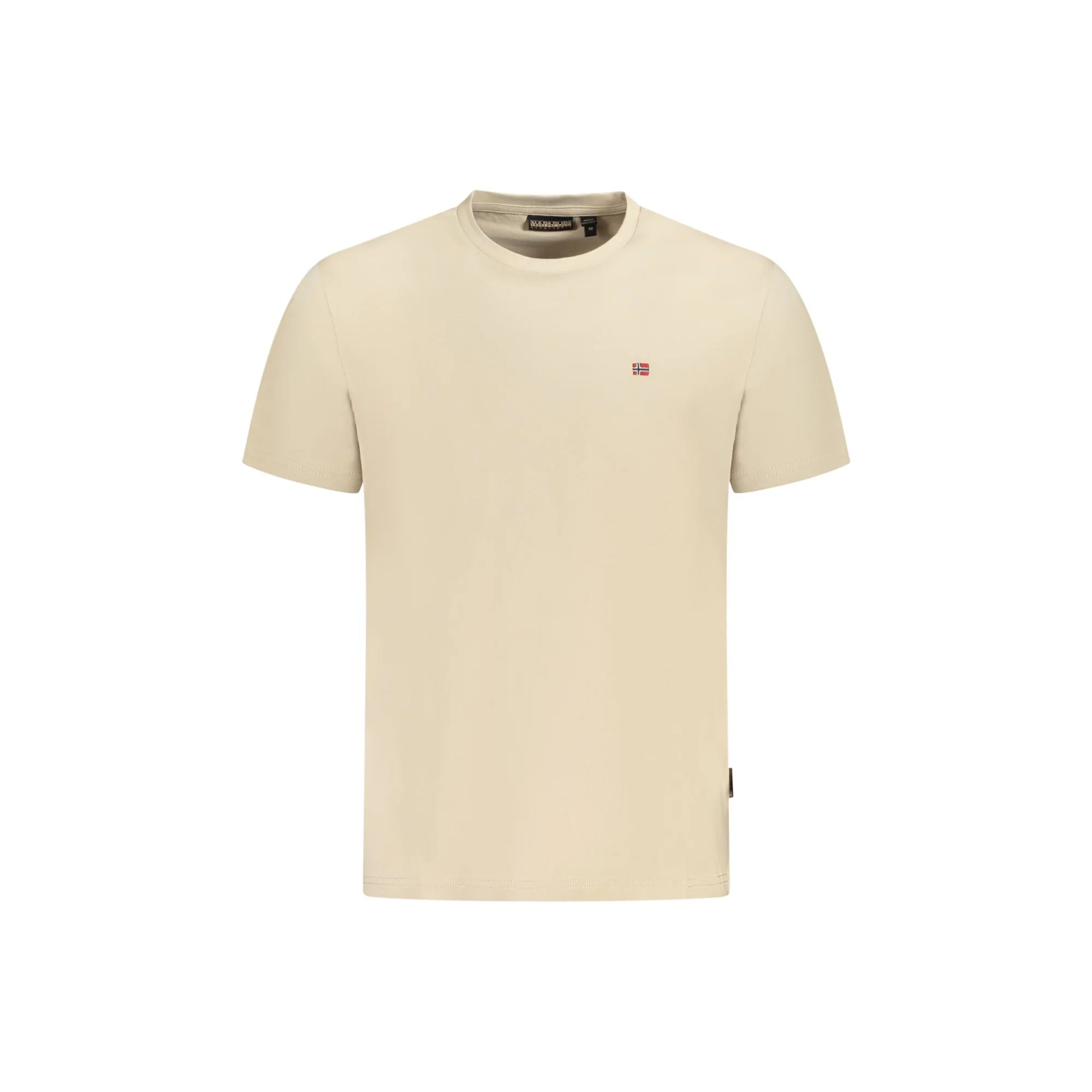 NAPAPIJRI T-SHIRT MANICHE CORTE UOMO BEIGE