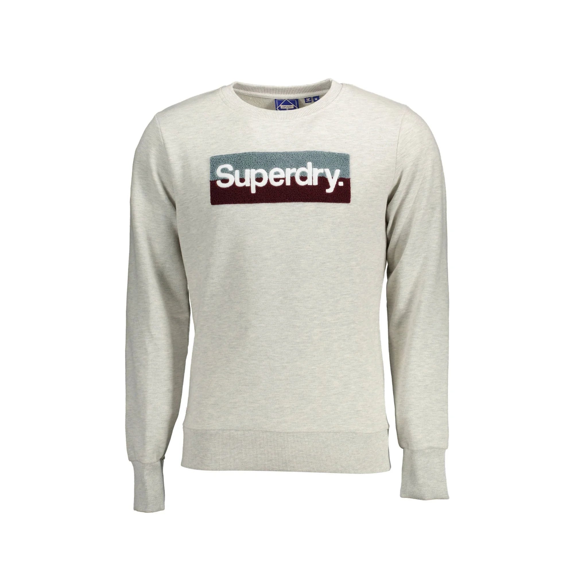 SUPERDRY FELPA SENZA ZIP UOMO GRIGIO