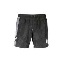 Karl Lagerfeld Beachwear Roupa de Praia Masculina Preta Detalhes em Contraste