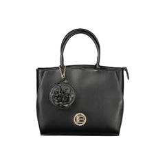 Laura Biagiotti Women's Black Logo Shoulder Bag