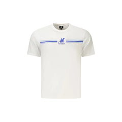 U.S. Grand T-Shirt Maniche Corte Uomo Bianca Stampa