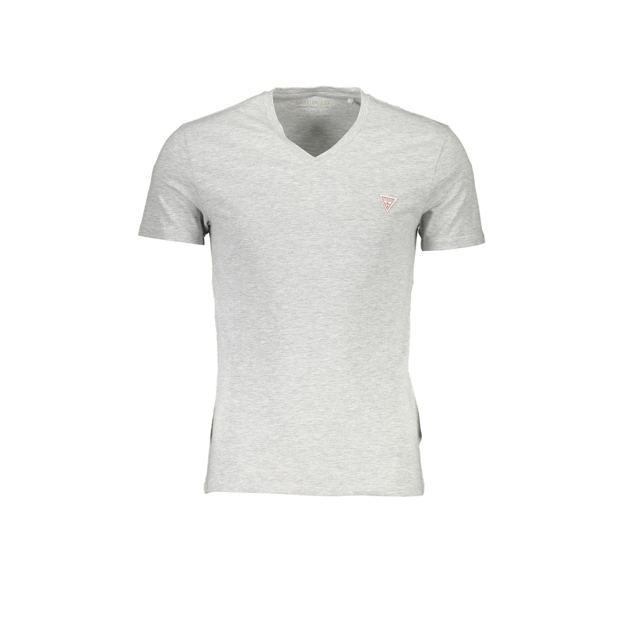 GUESS JEANS T-SHIRT MANICHE CORTE UOMO GRIGIO