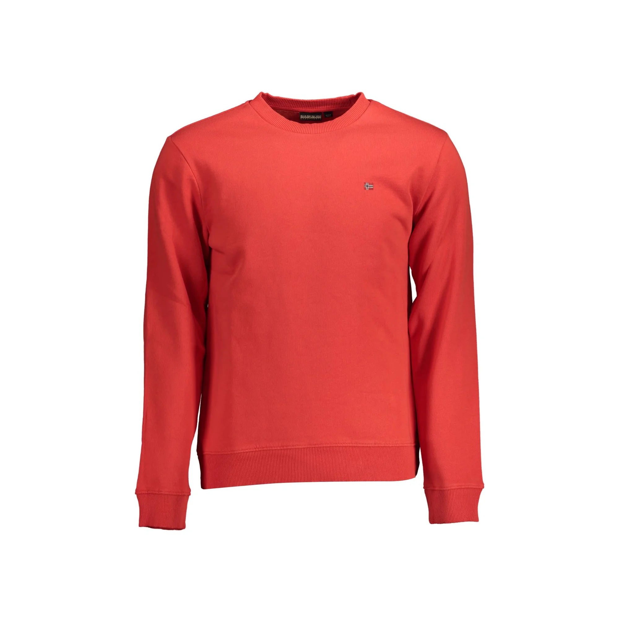 NAPAPIJRI FELPA SENZA ZIP UOMO ROSSO