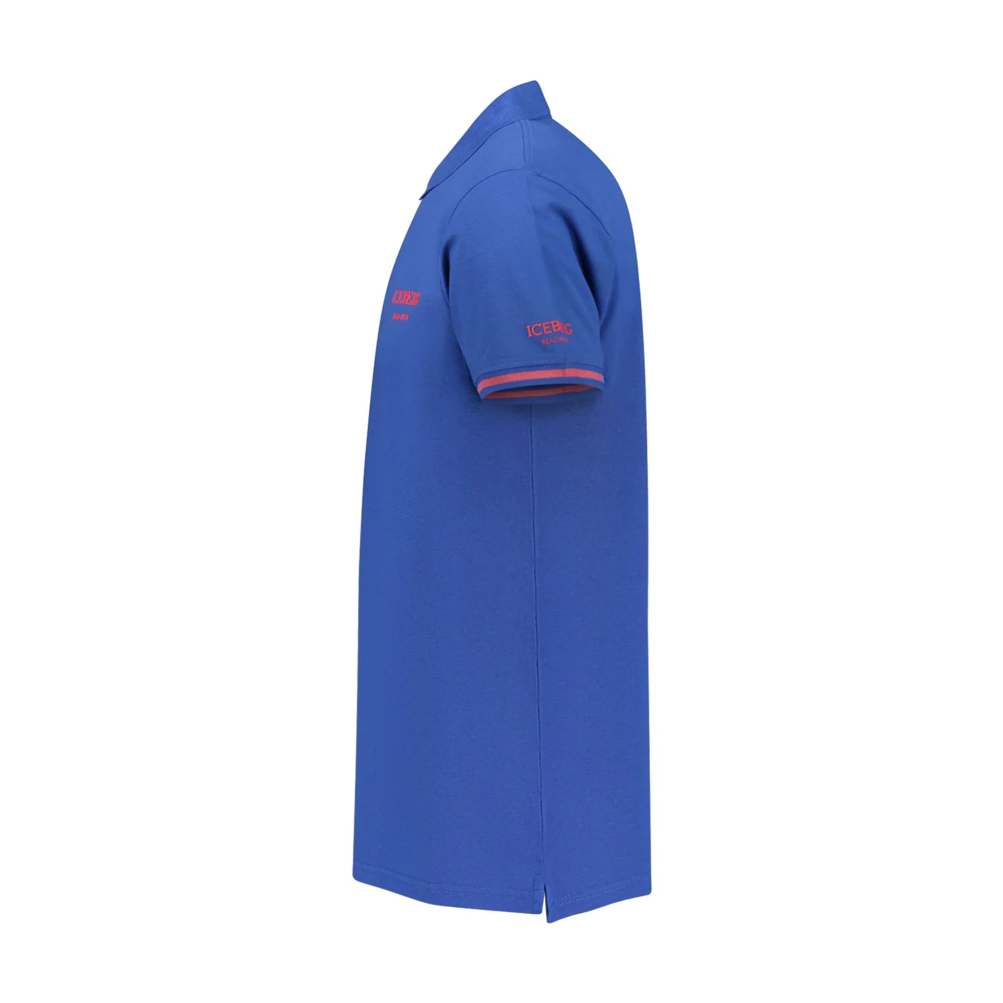ICEBERG POLO MANICHE CORTE UOMO BLU