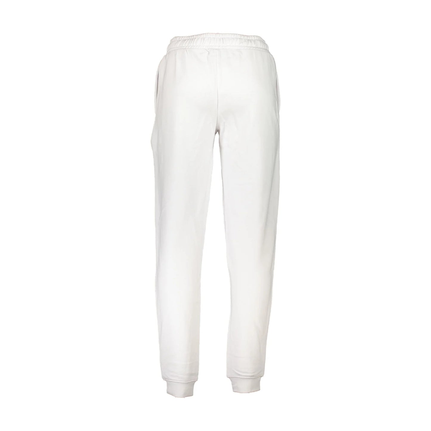 Cavalli Class Pantaloni Uomo Bianco Stampa Logo - vista 2