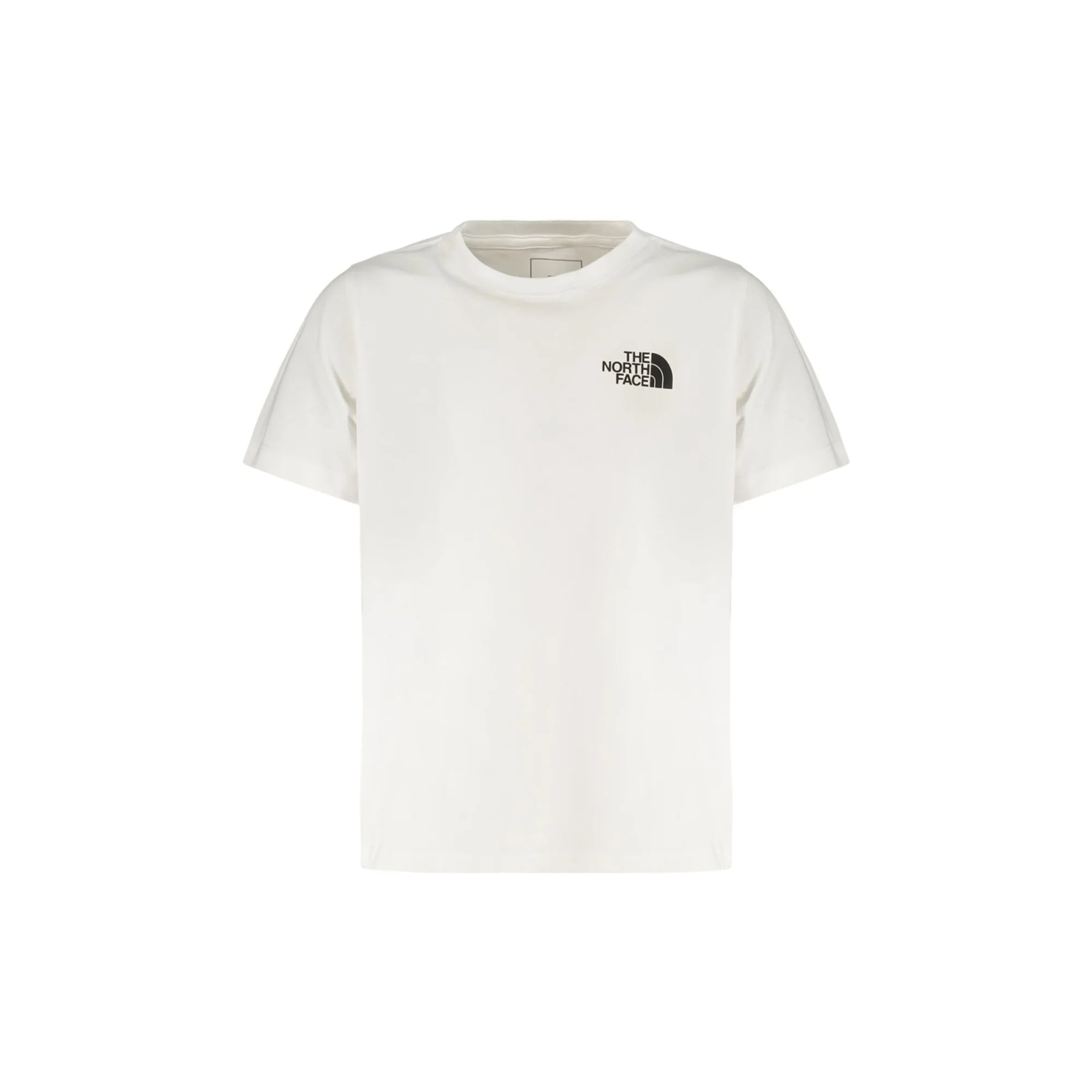 THE NORTH FACE T-SHIRT MANICHE CORTE BAMBINO BIANCO