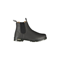 Gas Herren Stiefeletten Schwarz mit Logo