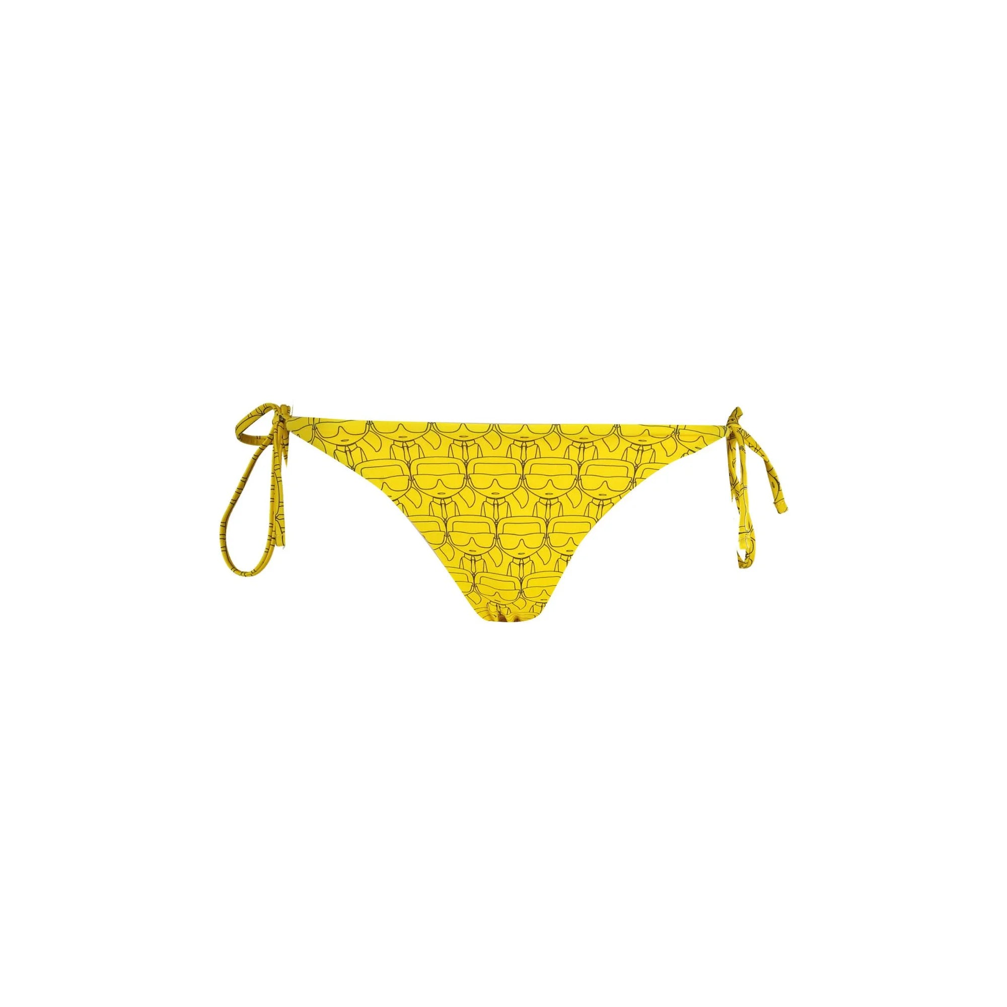KARL LAGERFELD BEACHWEAR COSTUME PARTE SOTTO DONNA GIALLO