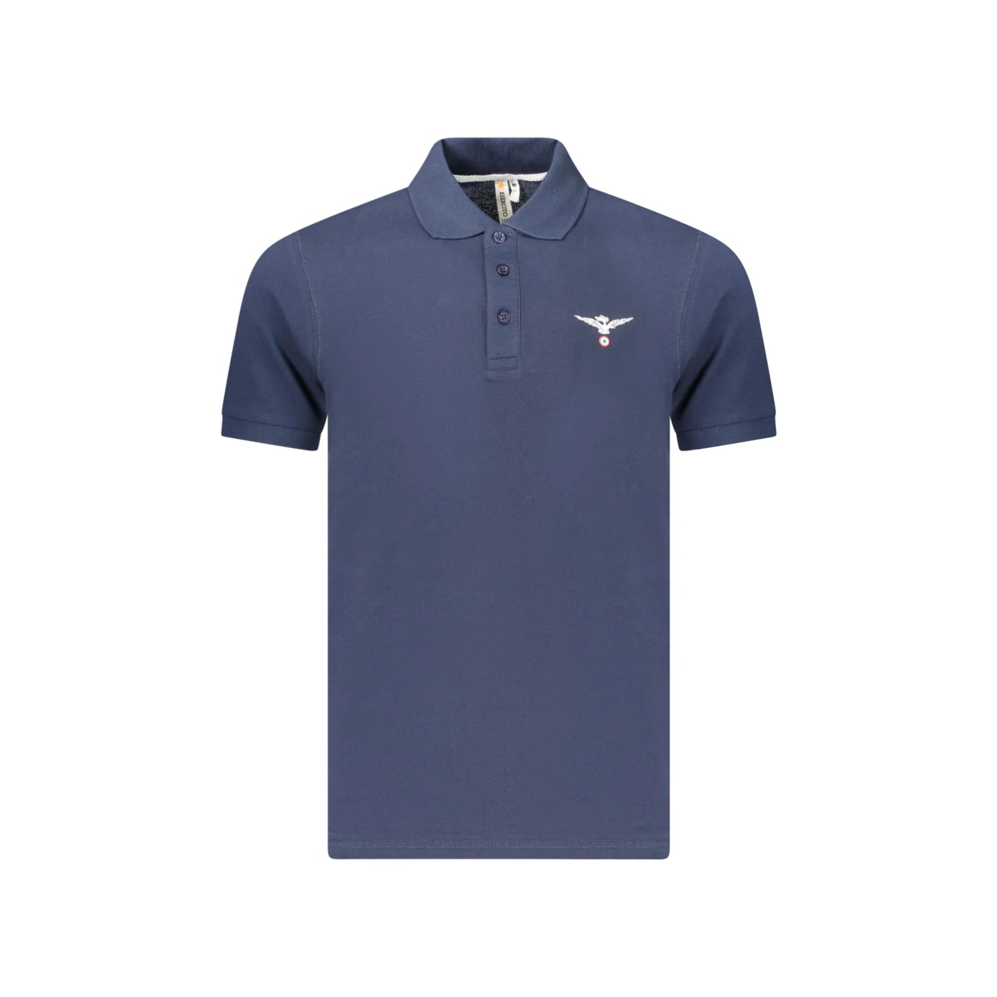 ACCADEMIA MILITARE POLO MANICHE CORTE UOMO BLU
