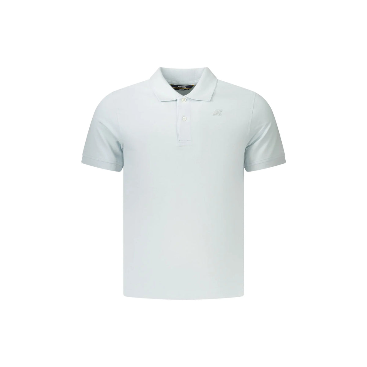K-WAY POLO MANICHE CORTE UOMO AZZURRO