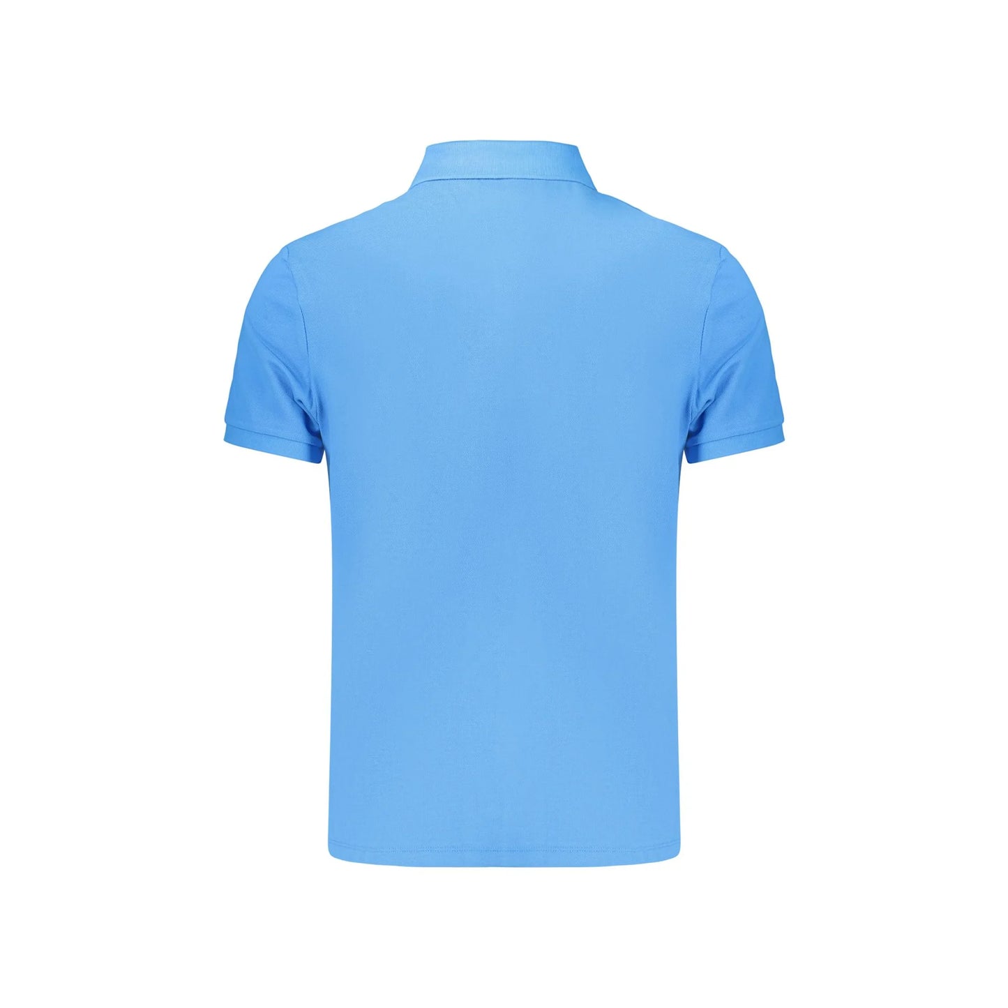 CALVIN KLEIN POLO MANICHE CORTE UOMO AZZURRO