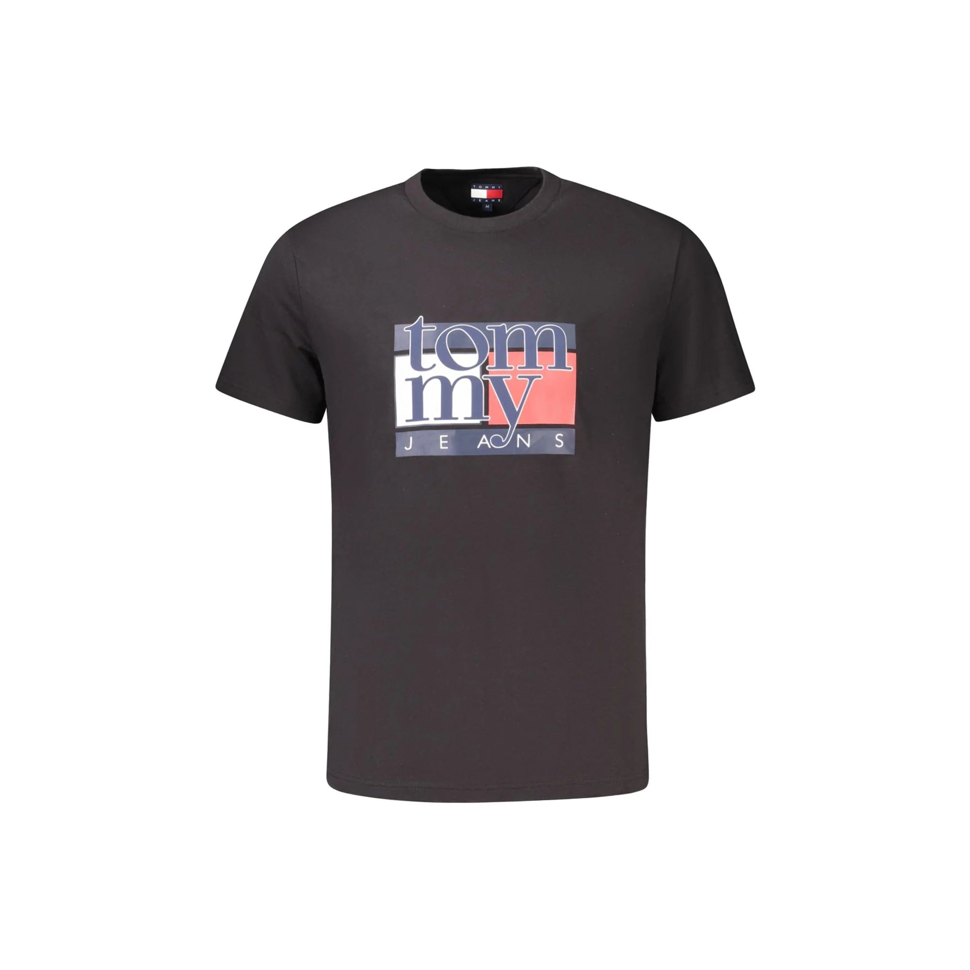 TOMMY HILFIGER T-SHIRT MANICHE CORTE UOMO NERO