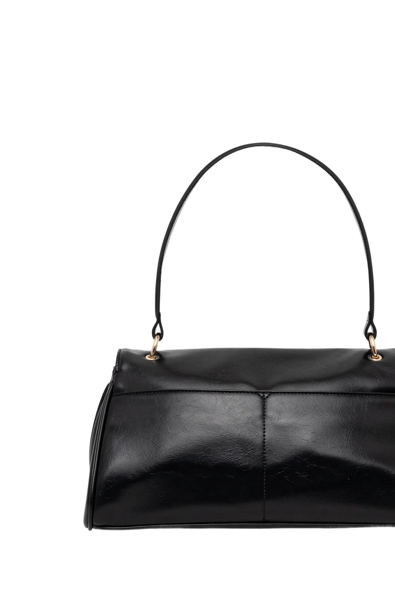 TWINSET Borsa Donna a Mano Nera Top Handle con Tracolla