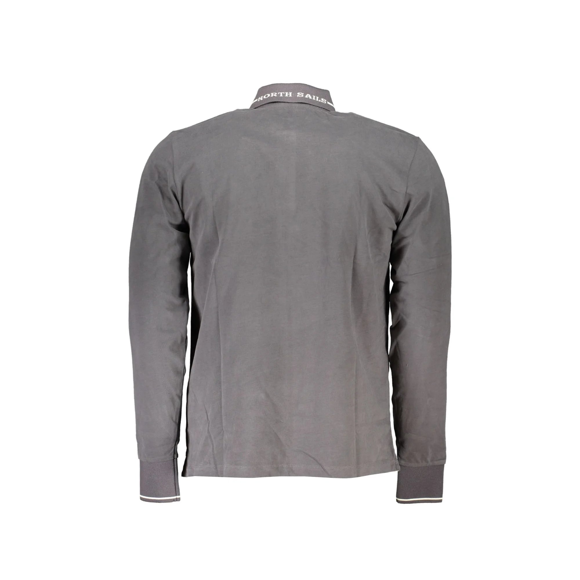 NORTH SAILS POLO MANICHE LUNGHE UOMO GRIGIO
