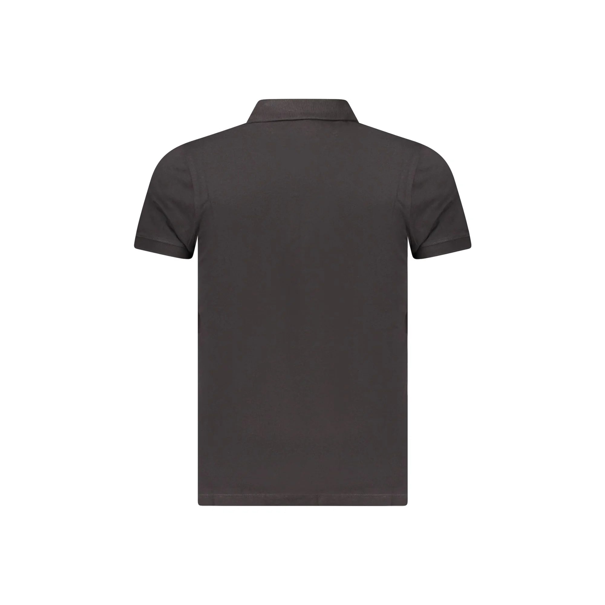 Tommy Hilfiger Polo Maniche Corte Uomo Nera Logo nero - vista 2