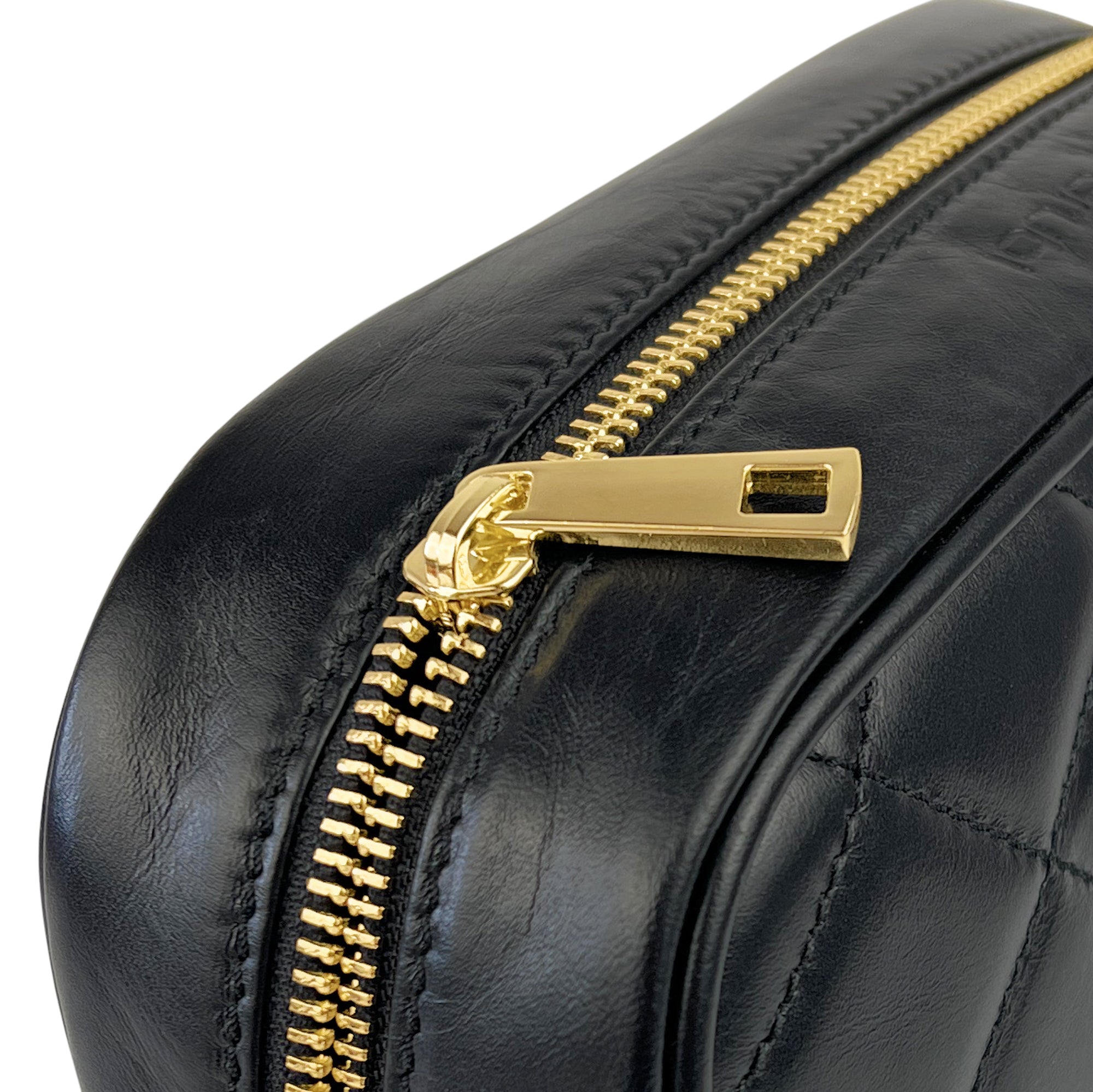 Borsa Donna a Tracolla, In Vera Pelle Trapuntata, Made in Italy, Modello Nora