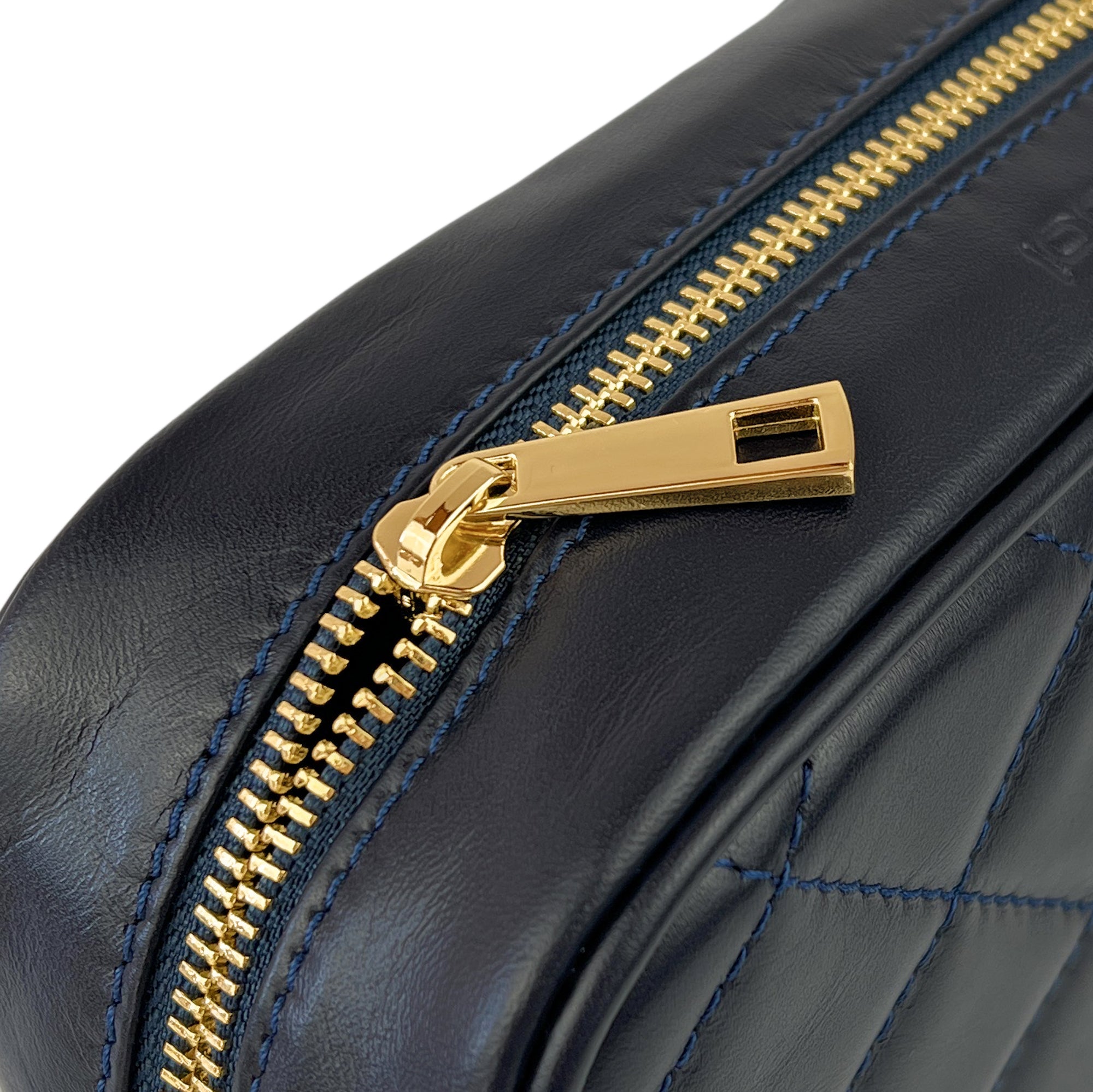 Borsa Donna a Tracolla, In Vera Pelle Trapuntata, Made in Italy, Modello Nora