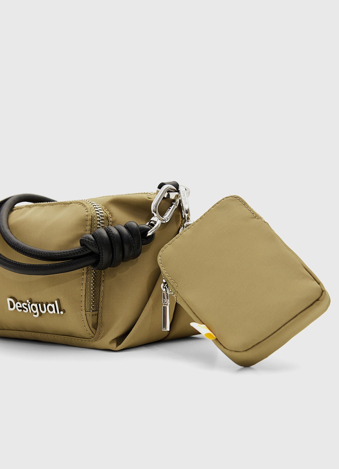 Desigual Geantă Crossbody Femei Verde Fermoar