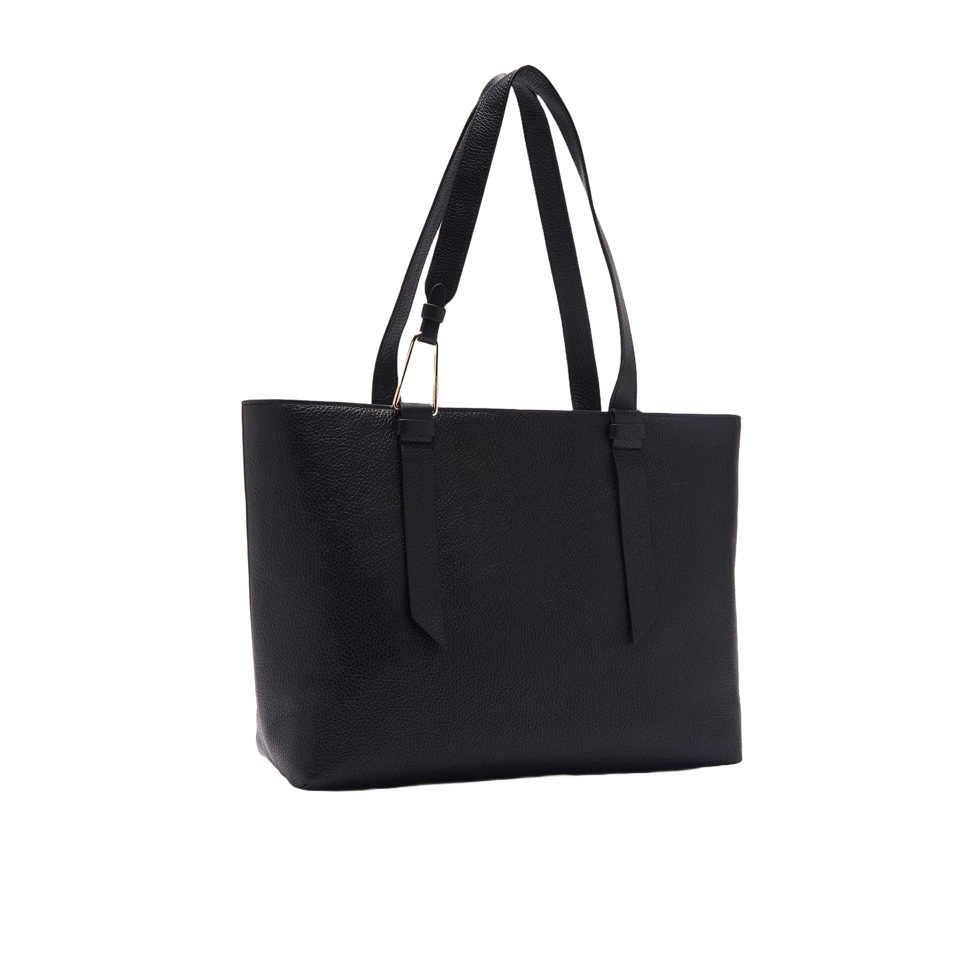 COCCINELLE Borsa Donna a Spalla Nera, in Vera Pelle, Malory Medium