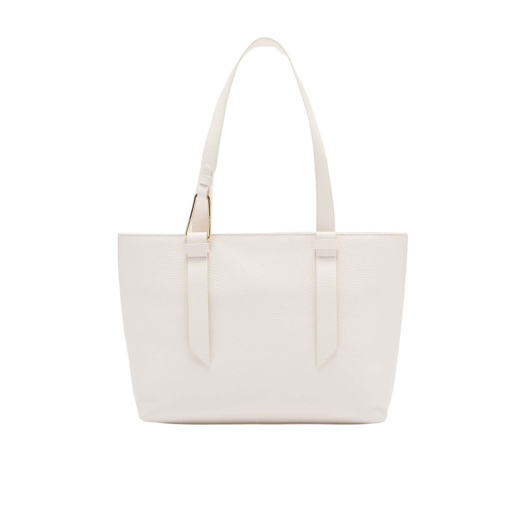 COCCINELLE Borsa Donna a Spalla Bianca, in Vera Pelle, Malory Medium