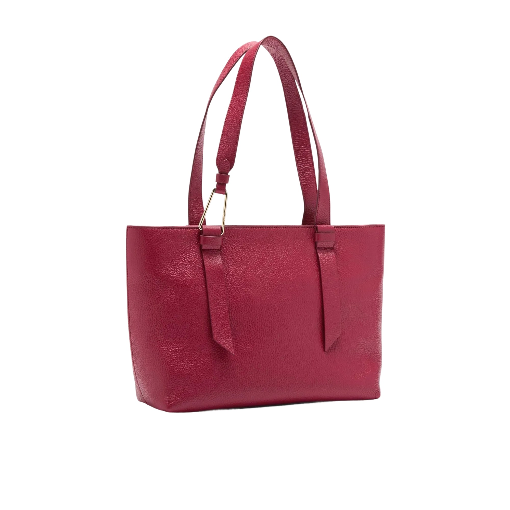 Sac à bandoulière pour femme Coccinelle rouge en cuir véritable, Malory Medium