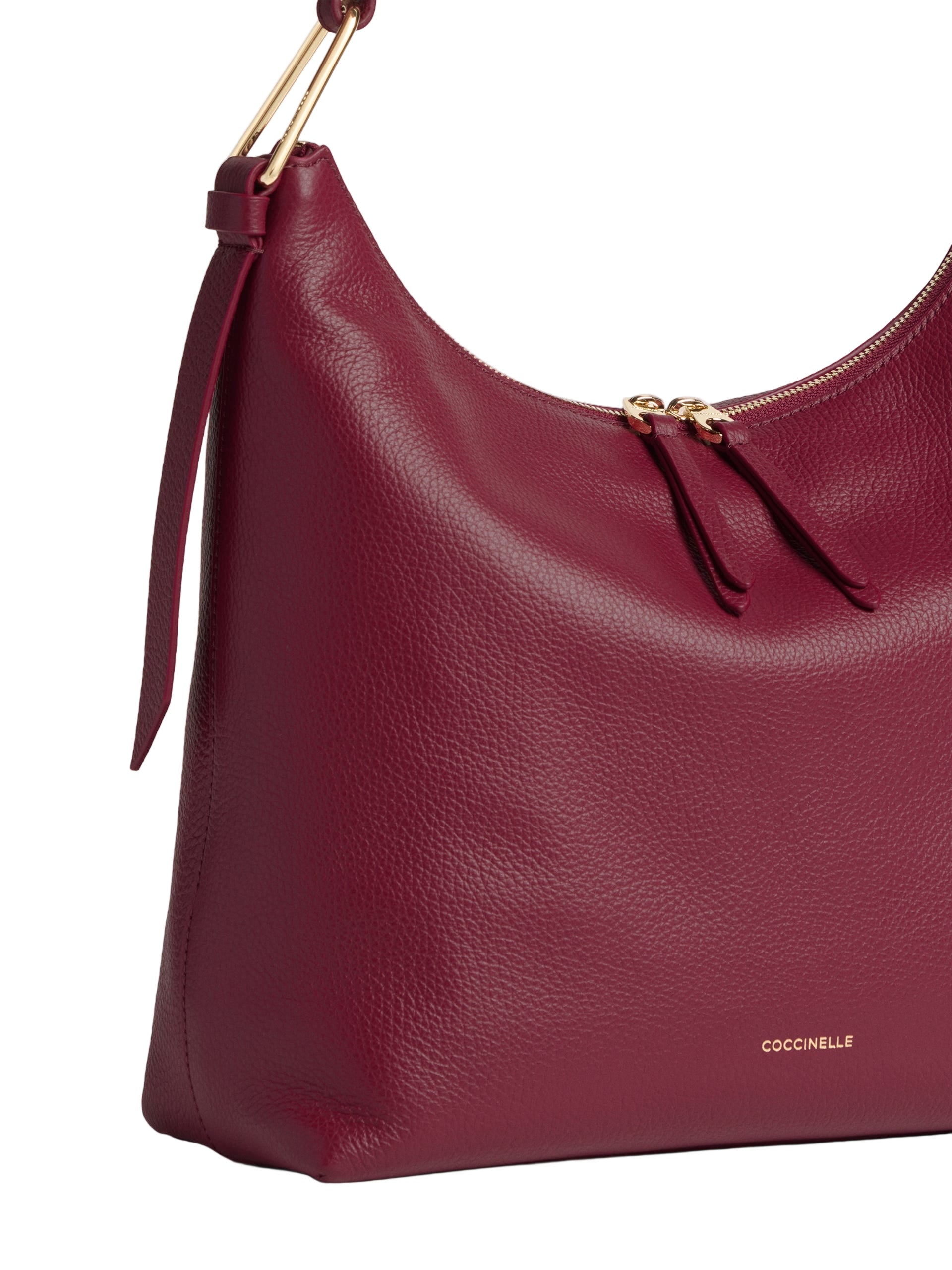 Coccinelle Borsa Donna Rossa Malory Pelle Logo Borse rosso - vista 5