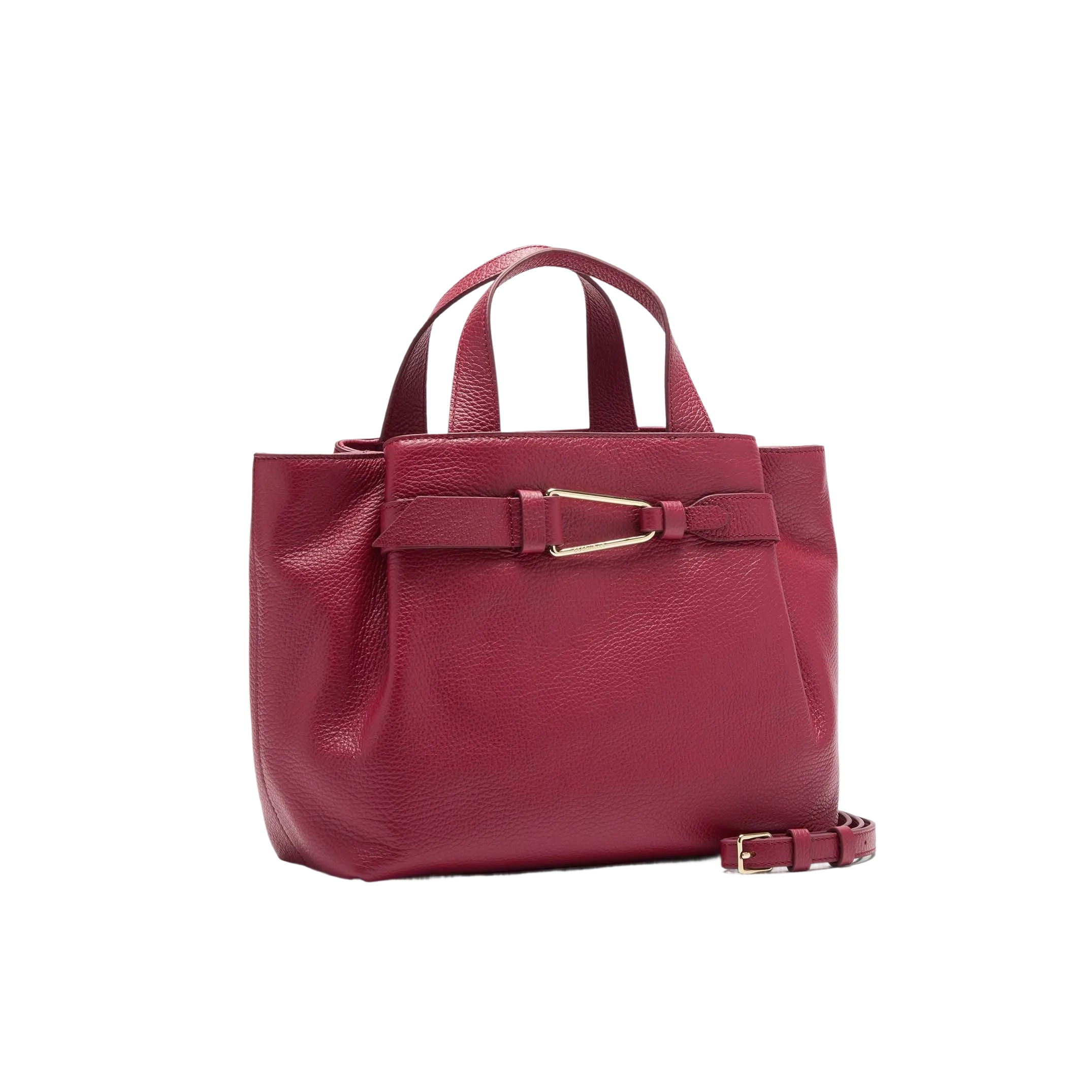 COCCINELLE Borsa Donna a Mano con Tracolla Rossa, In Vera Pelle, Malory Small