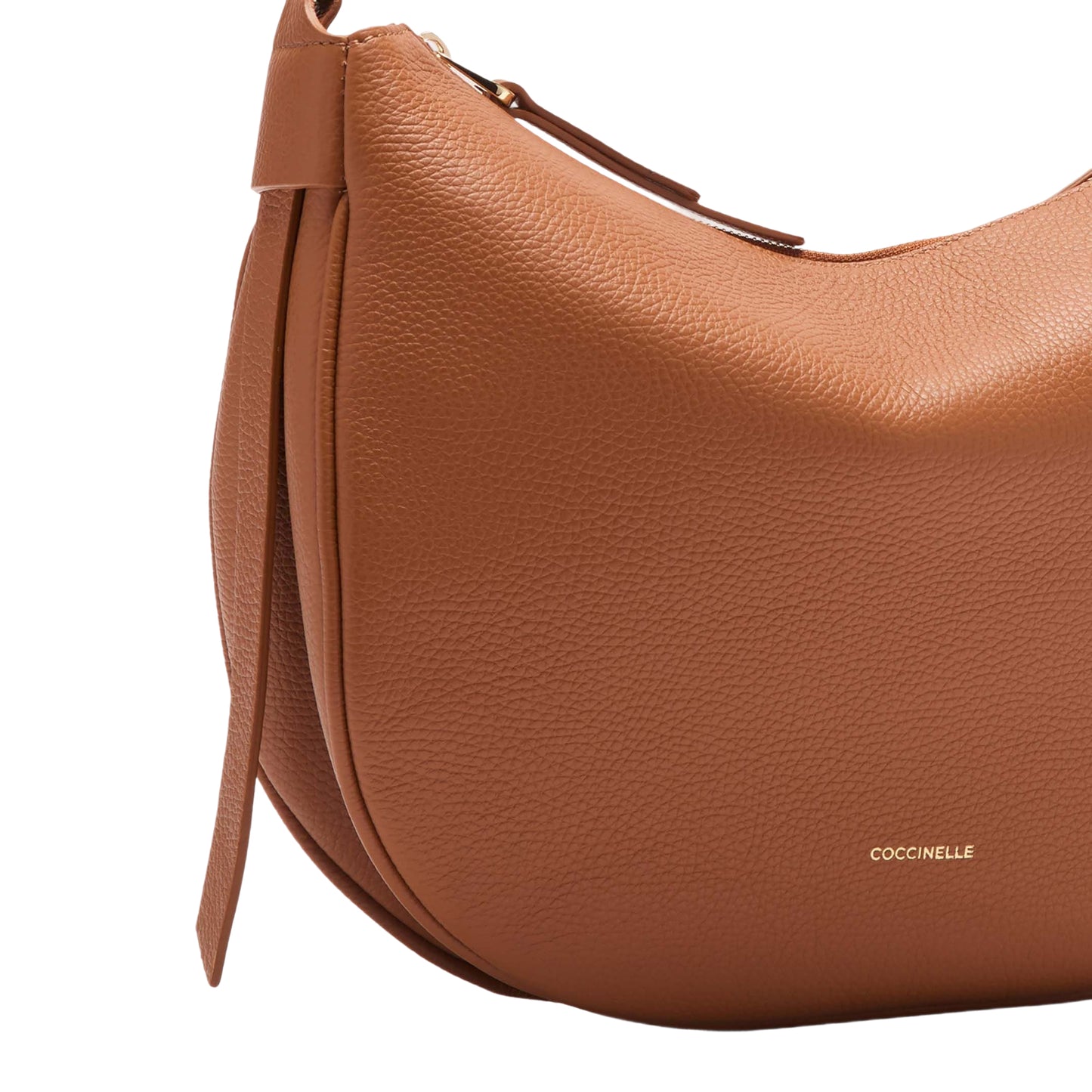 COCCINELLE Borsa Donna Hobo a Spalla Marrone, In Vera Pelle, C-Easy Medium Borse - vista 5