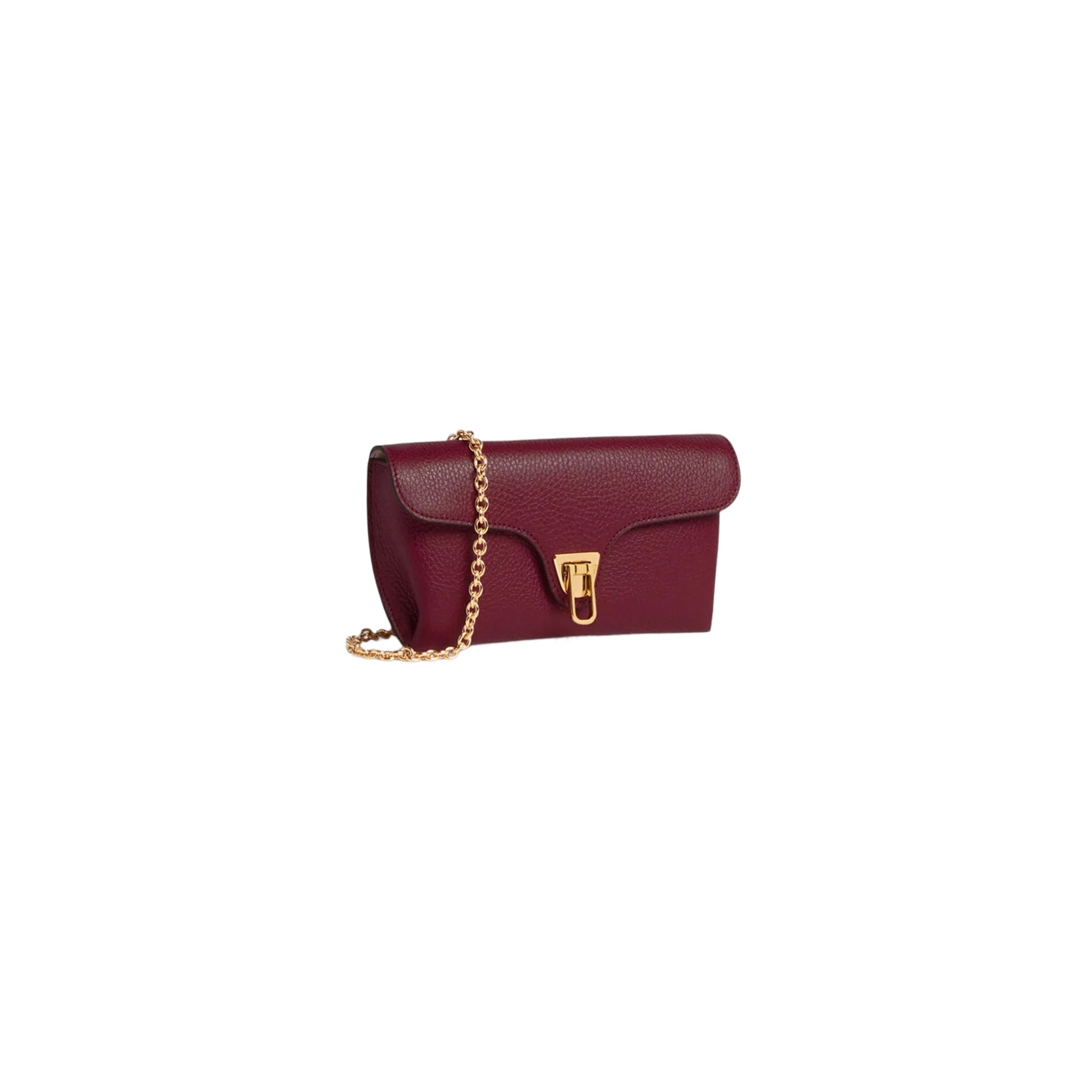 COCCINELLE Borsa Donna Rossa Double Beat in Vera Pelle