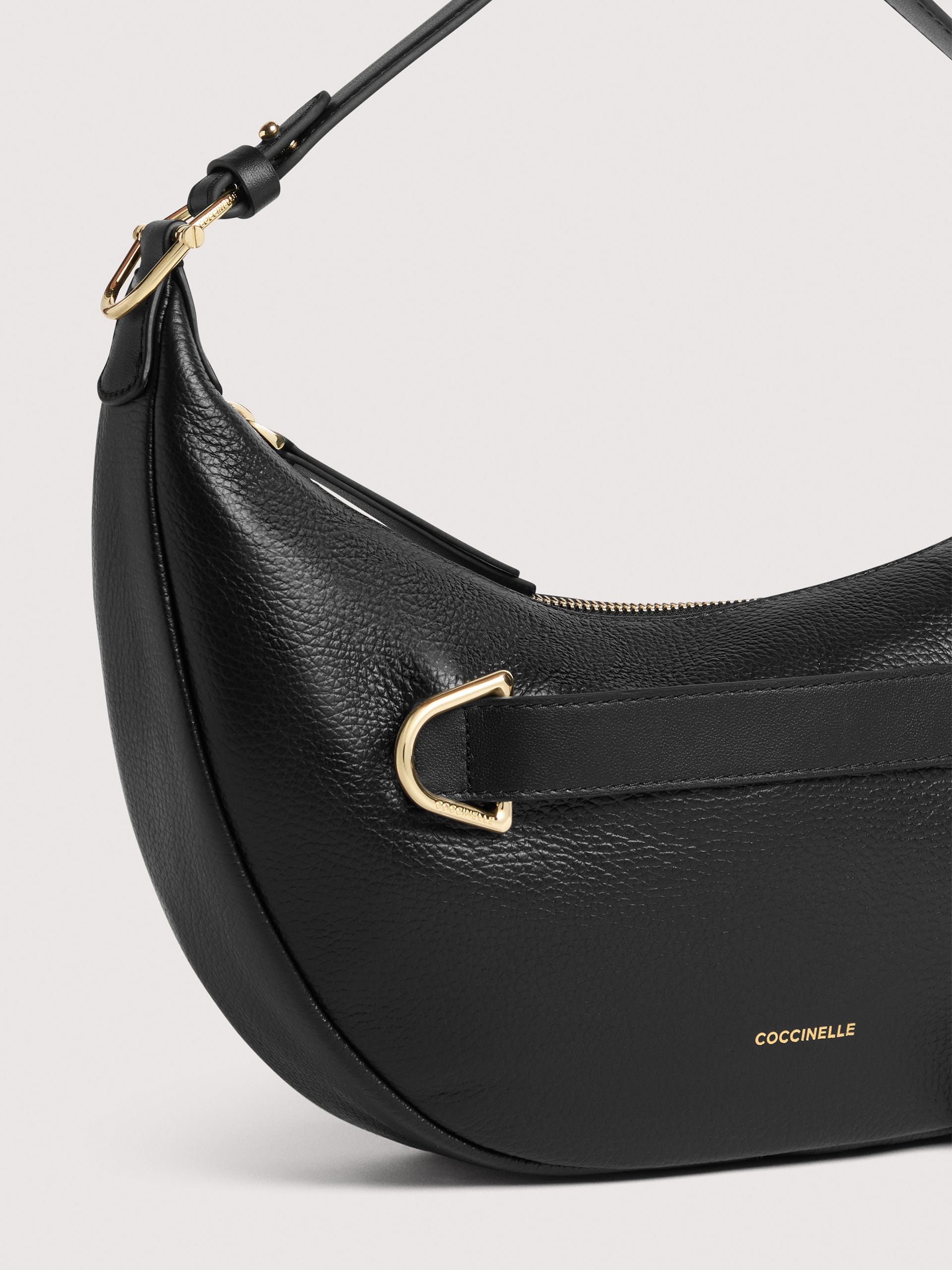 Coccinelle Borsa a Tracolla Pelle Donna Nera Chiusura con Zip Borse nero - vista 5