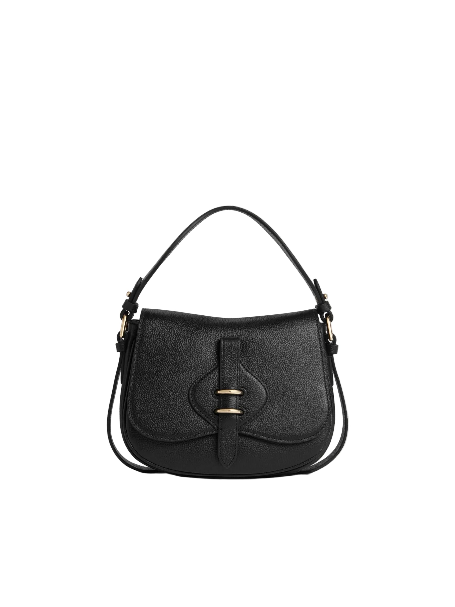 Coccinelle Borsa a Tracolla Pelle Donna Nera Logo Borse nero - foto prodotto