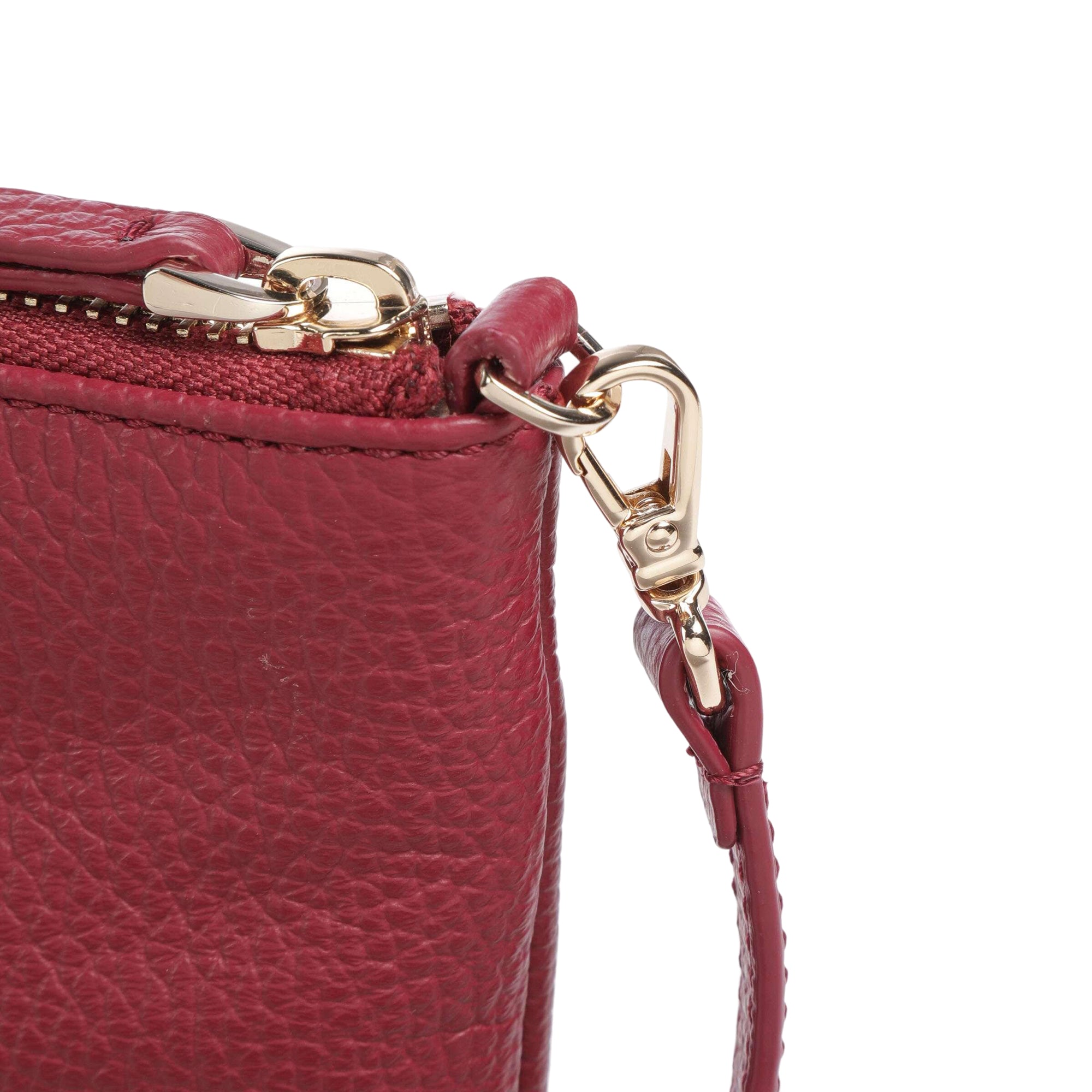 COCCINELLE Borsa Donna a Tracolla Rossa, In Vera Pelle, Best Crossbody Medium