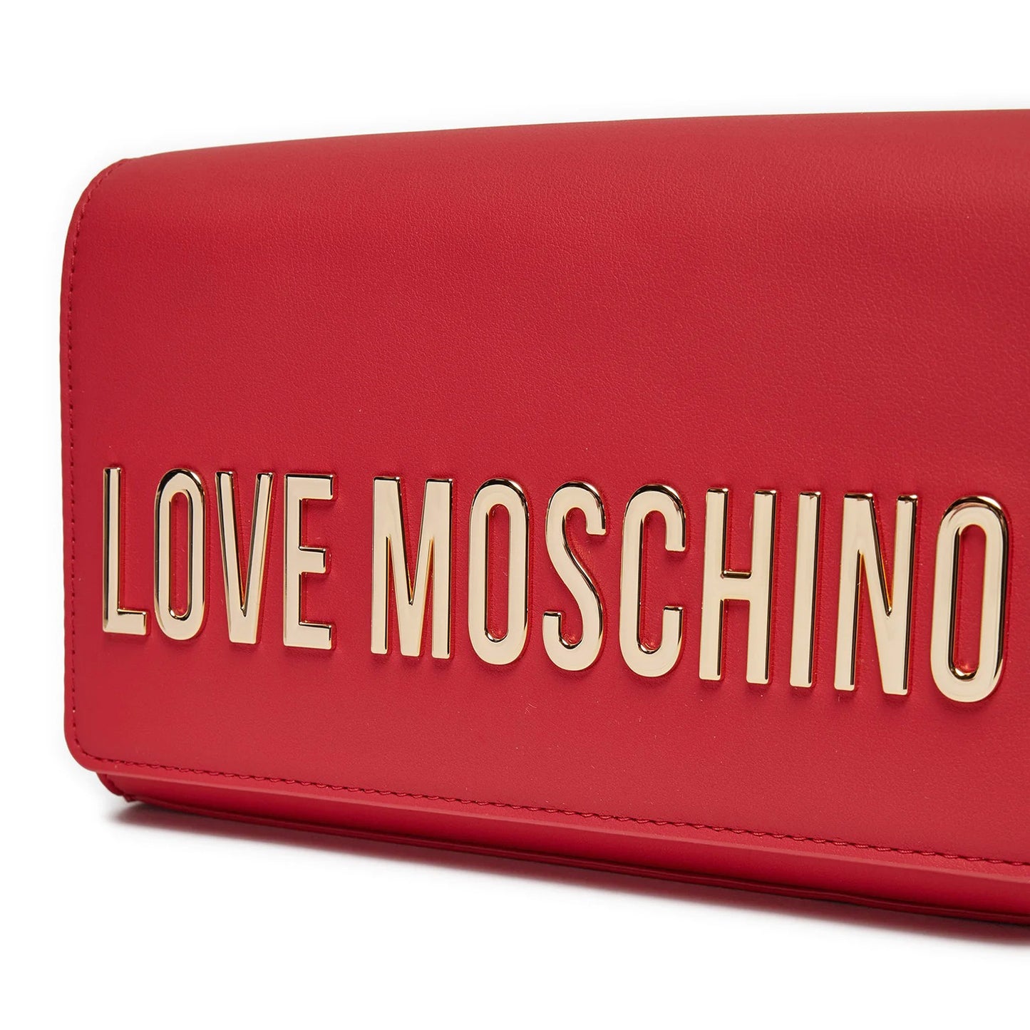 Borsa Donna Love Moschino con Tracolla a Catena e Logo Gold Borse oro - vista 6