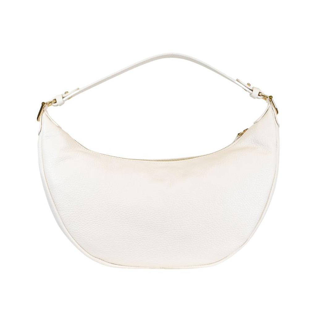 Coccinelle Borsa a Tracolla Pelle Donna Bianca Chiusura con Zip Borse bianco - vista 4