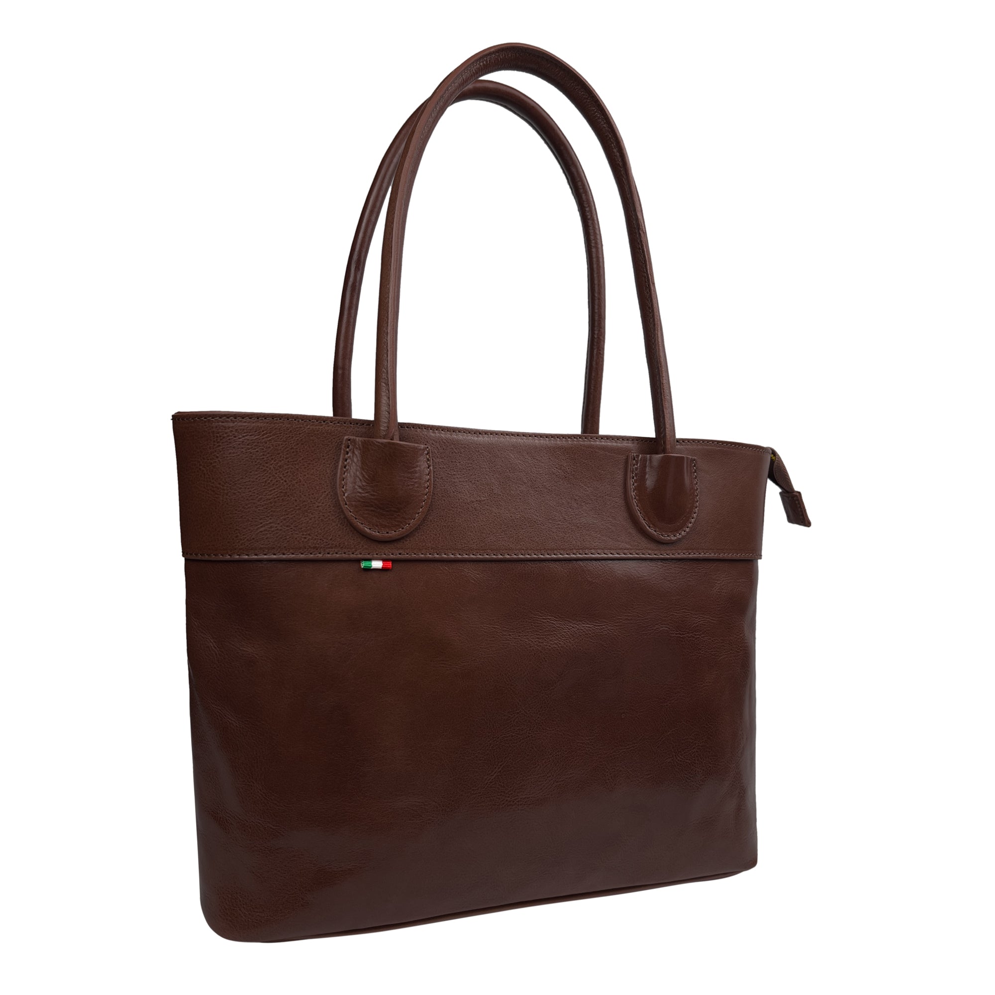 Borsa Donna a Spalla, In Vera Pelle, Made in Italy, Modello Mirta