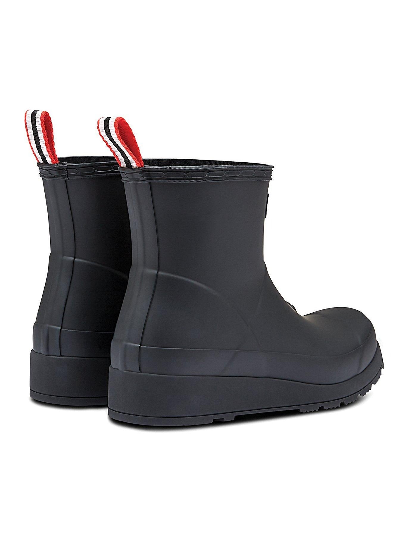Stivaletti Donna Hunter Original Play Short Welly Boots Waterproof Neri