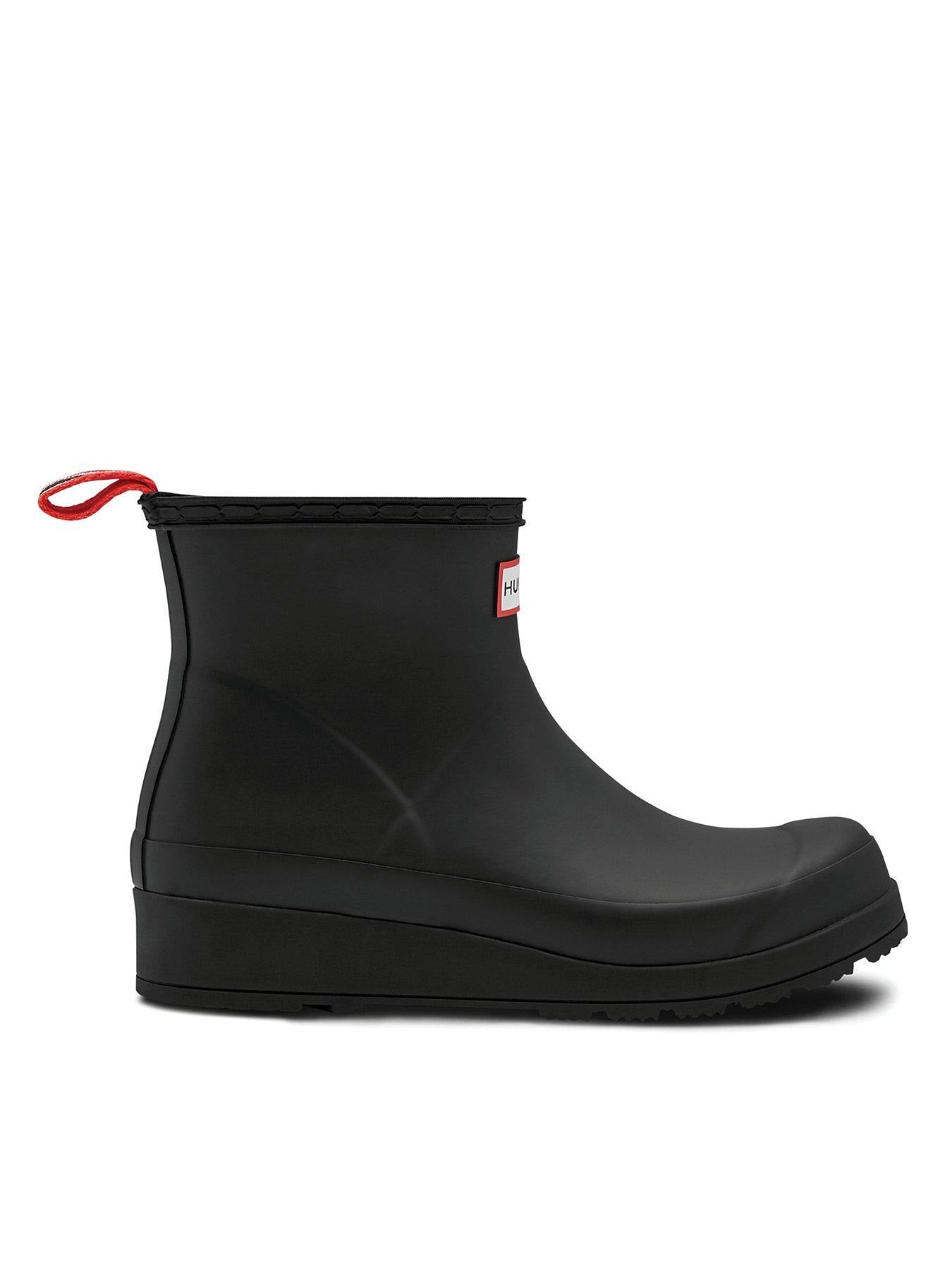 Stivaletti Donna Hunter Original Play Short Welly Boots Waterproof Neri