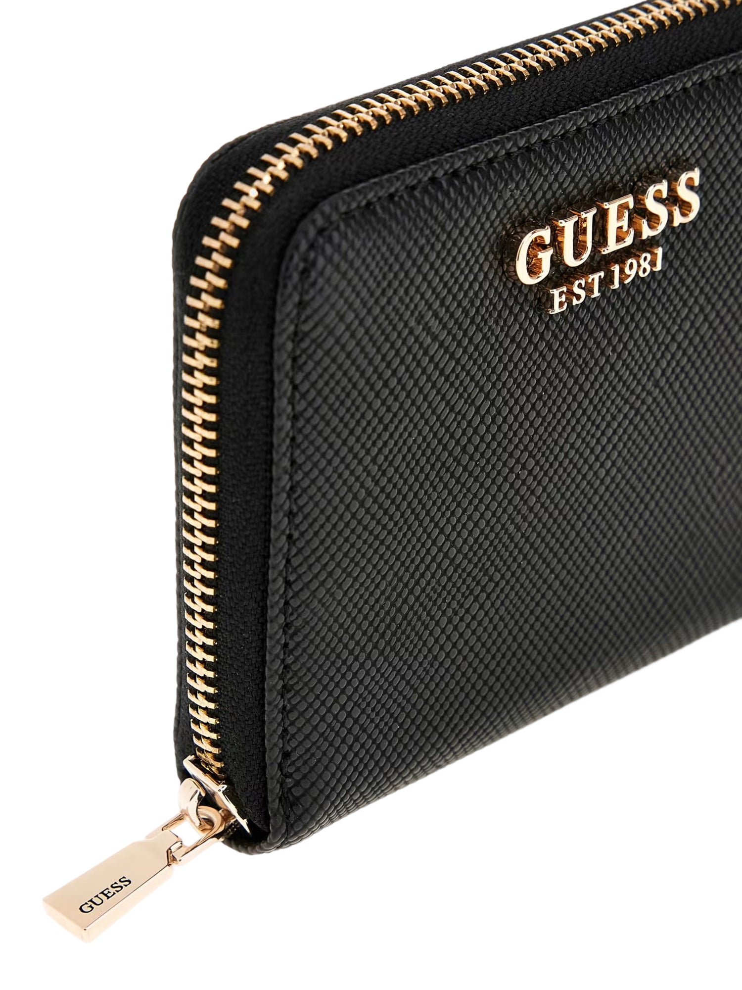 Mini Portafoglio Donna Laurel Saffiano in Similpelle con Zip