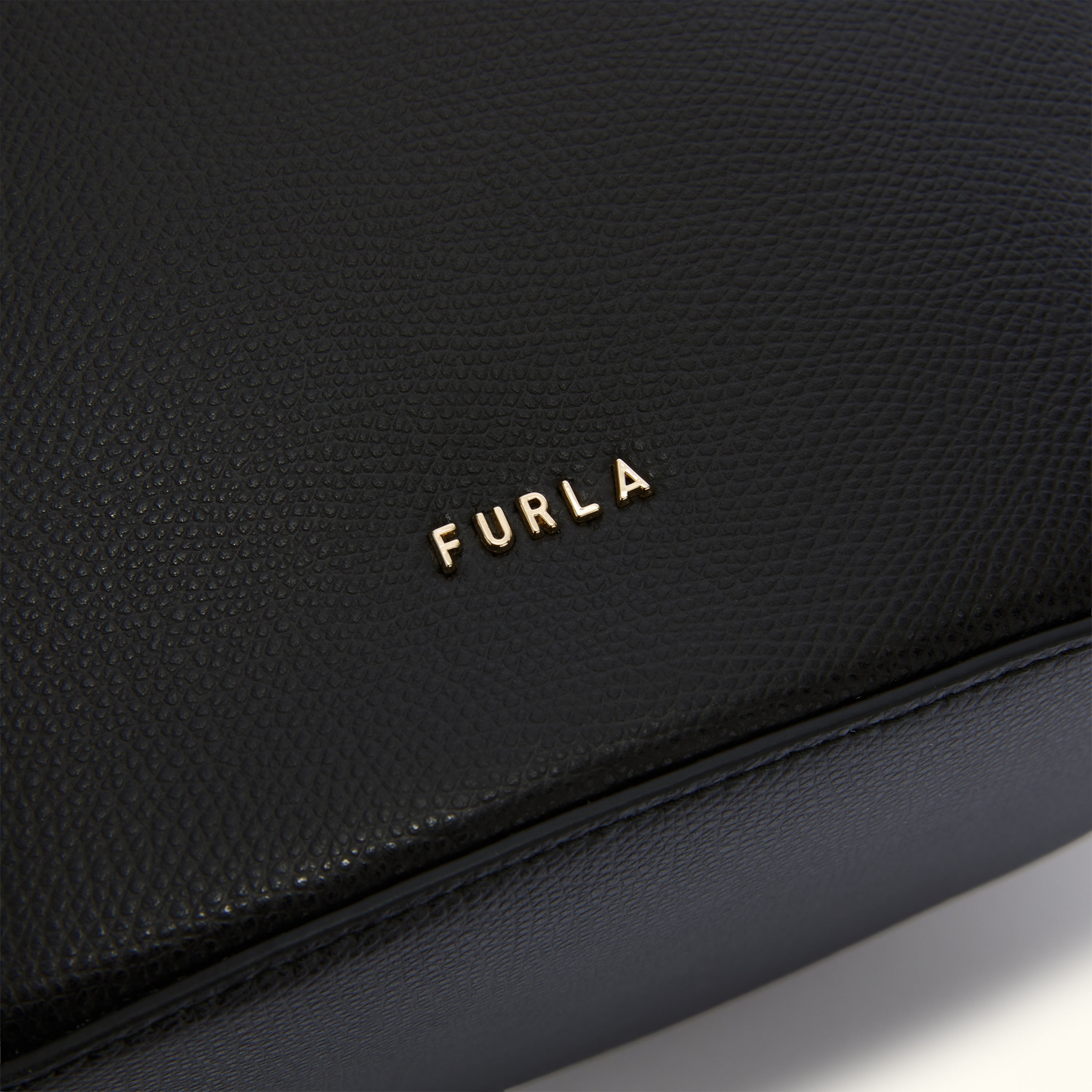 Furla Sac Femme Noir Bandoulière Cuir Roxie Logo